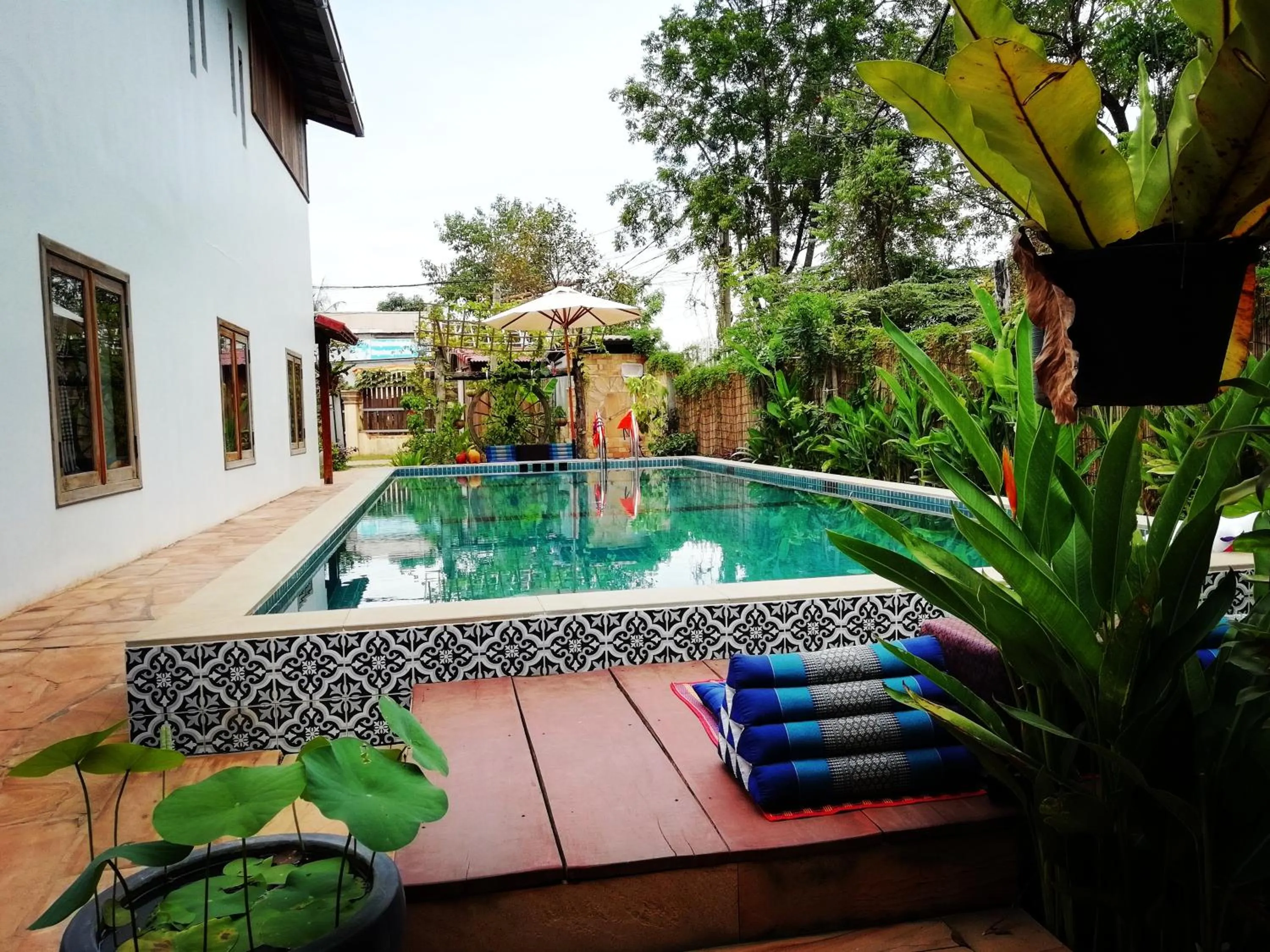Swimming pool in ANGKOR DINO B&B