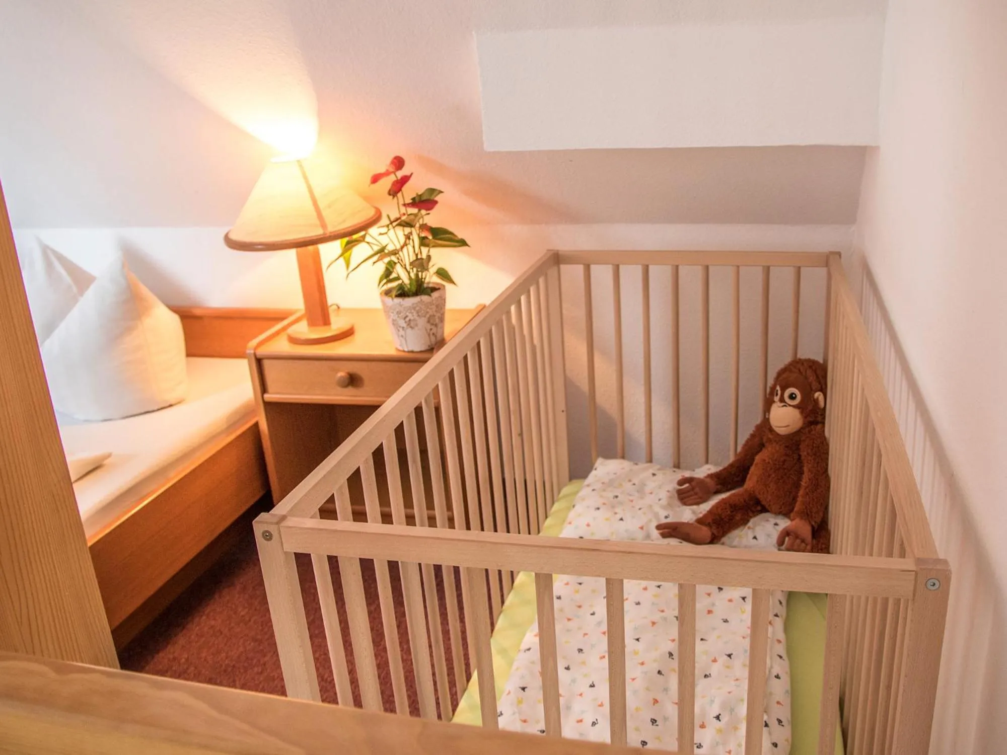 Bed in Landhotel & Reiterhof Schumann