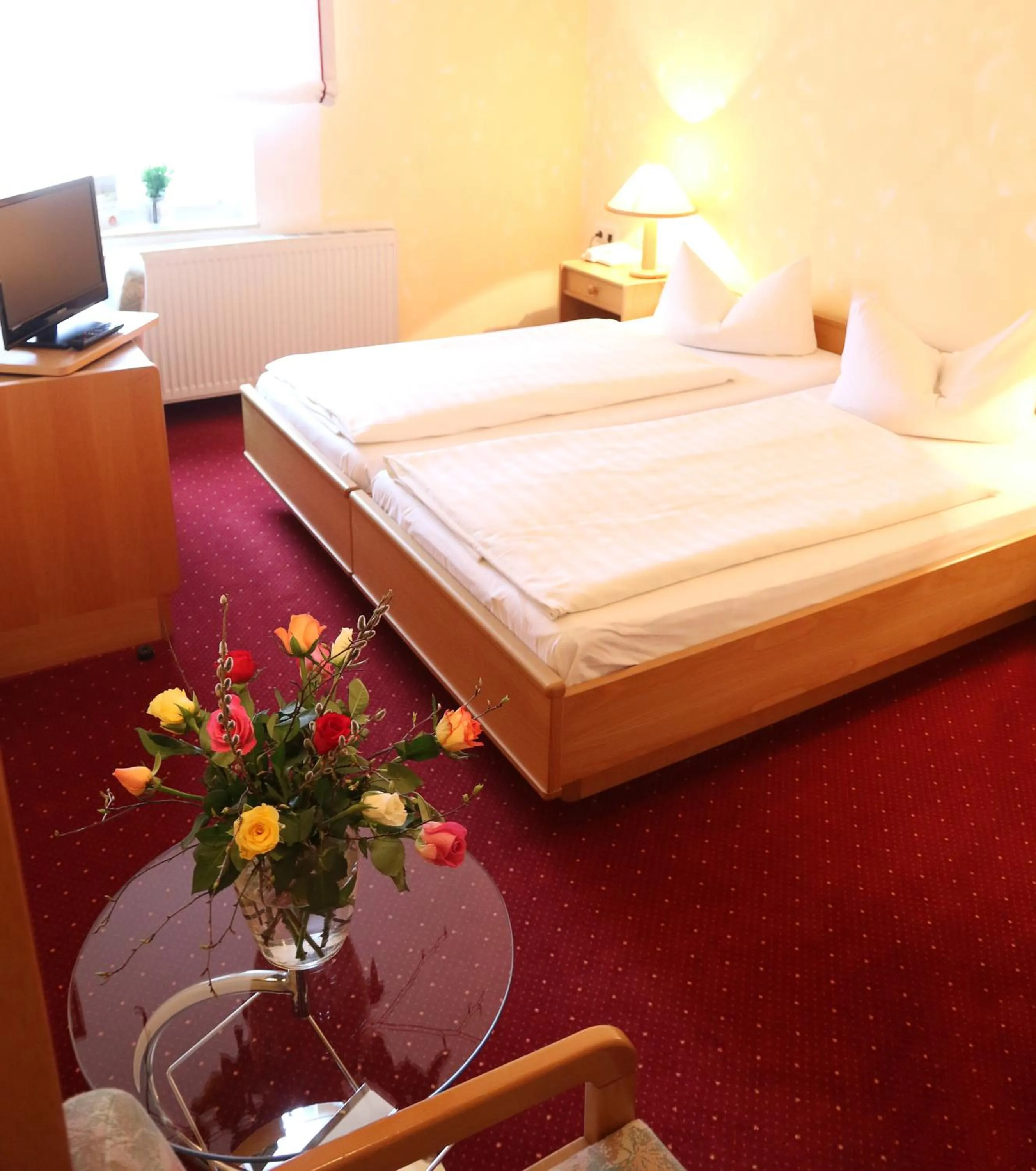Bed in Landhotel & Reiterhof Schumann