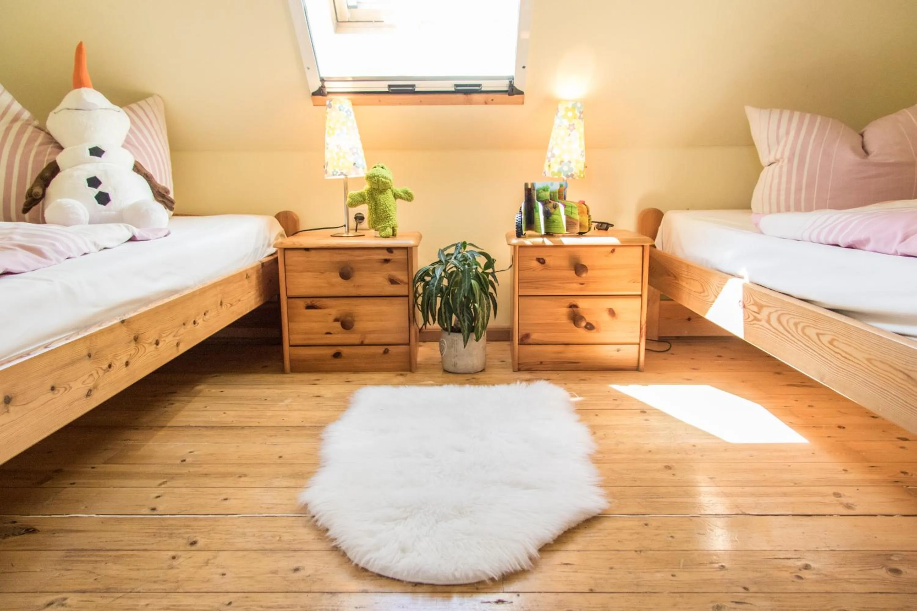 Bed in Landhotel & Reiterhof Schumann