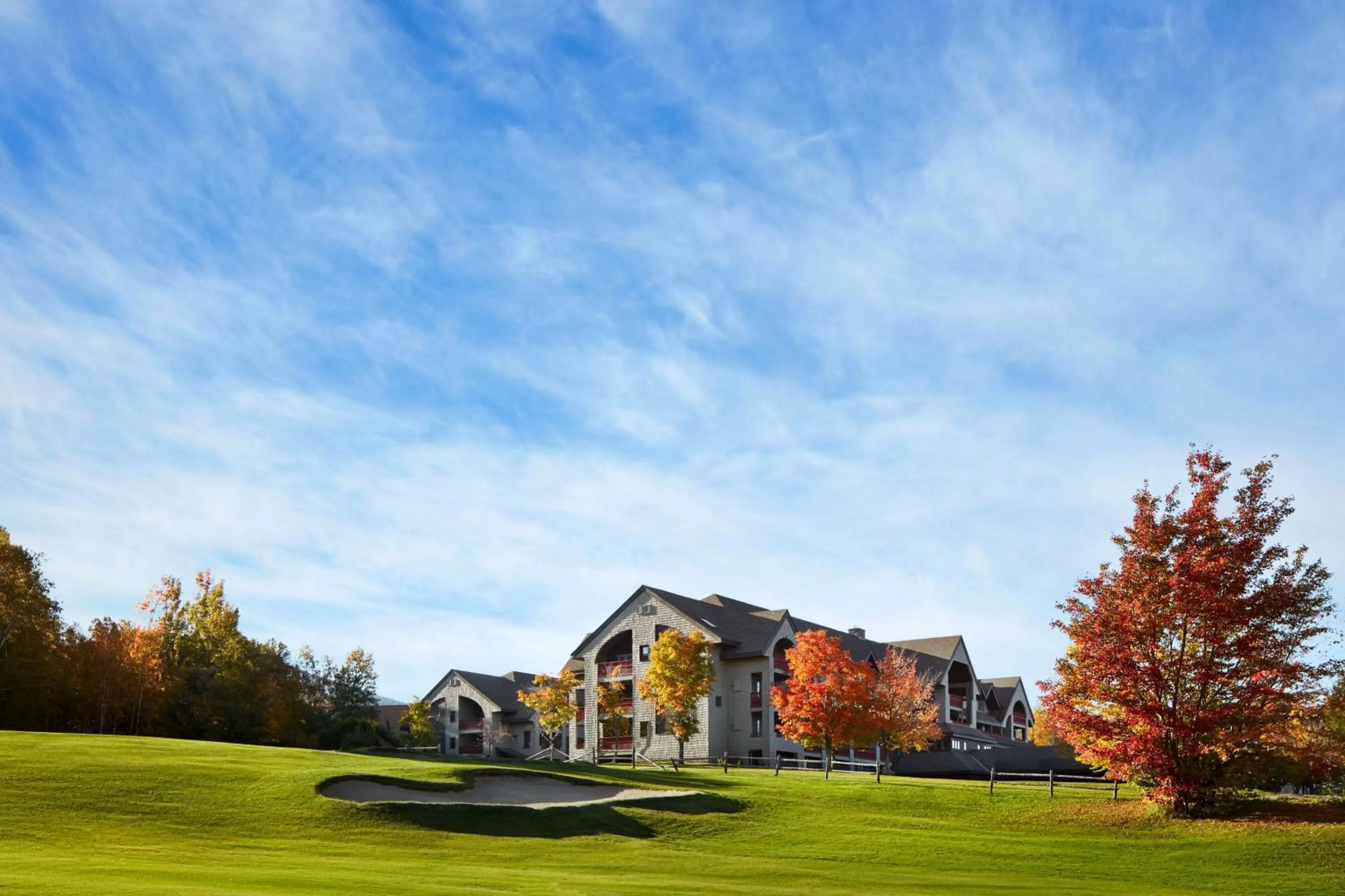 Golfcourse in Killington Mountain Lodge, Tapestry Collection by Hilton