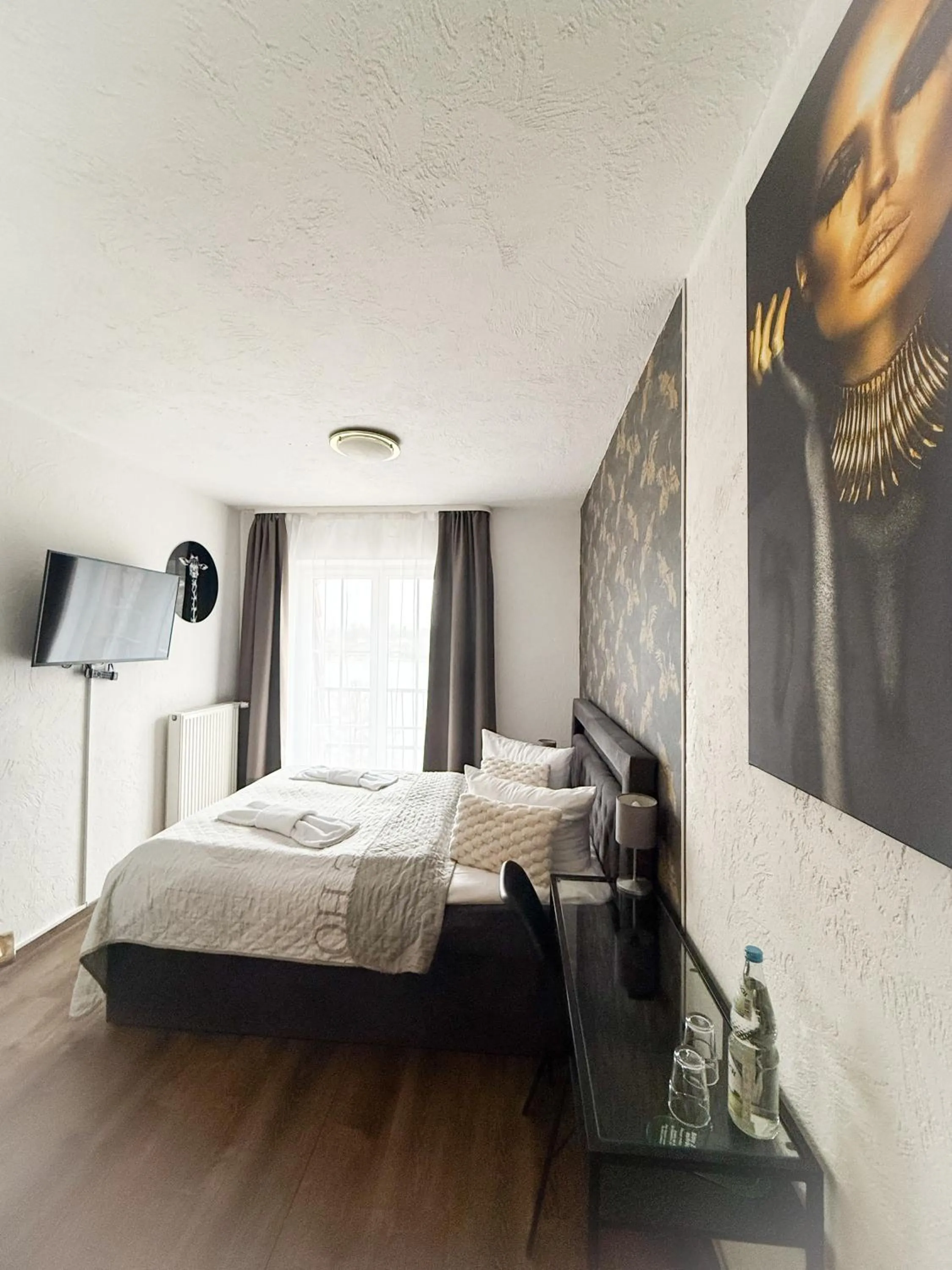 Bed in Strandhotel Vier Jahreszeiten Buckow
