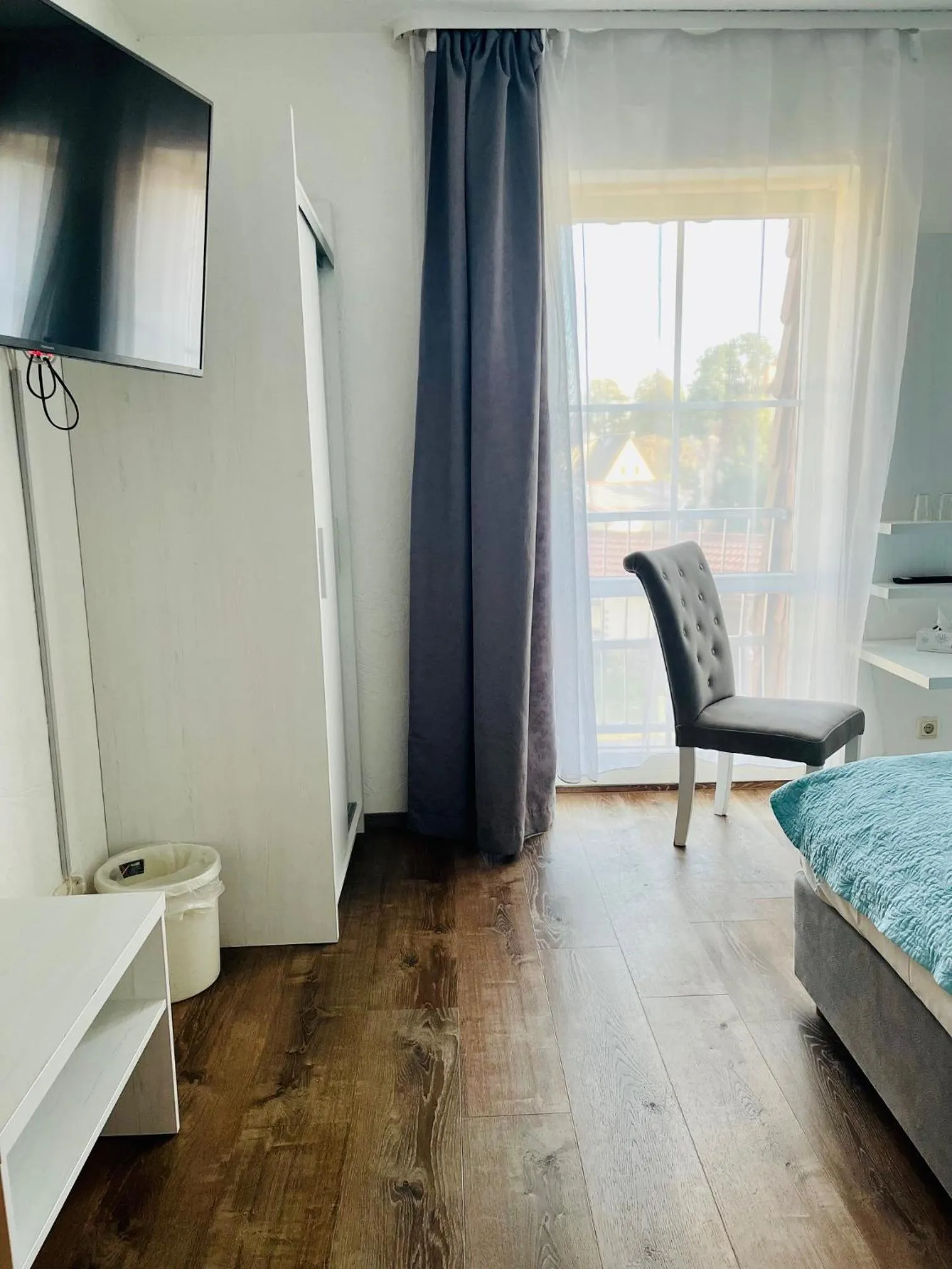 Bed in Strandhotel Vier Jahreszeiten Buckow