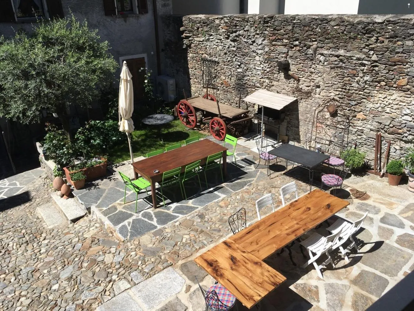 Patio in Antica Sosta dei Viandanti