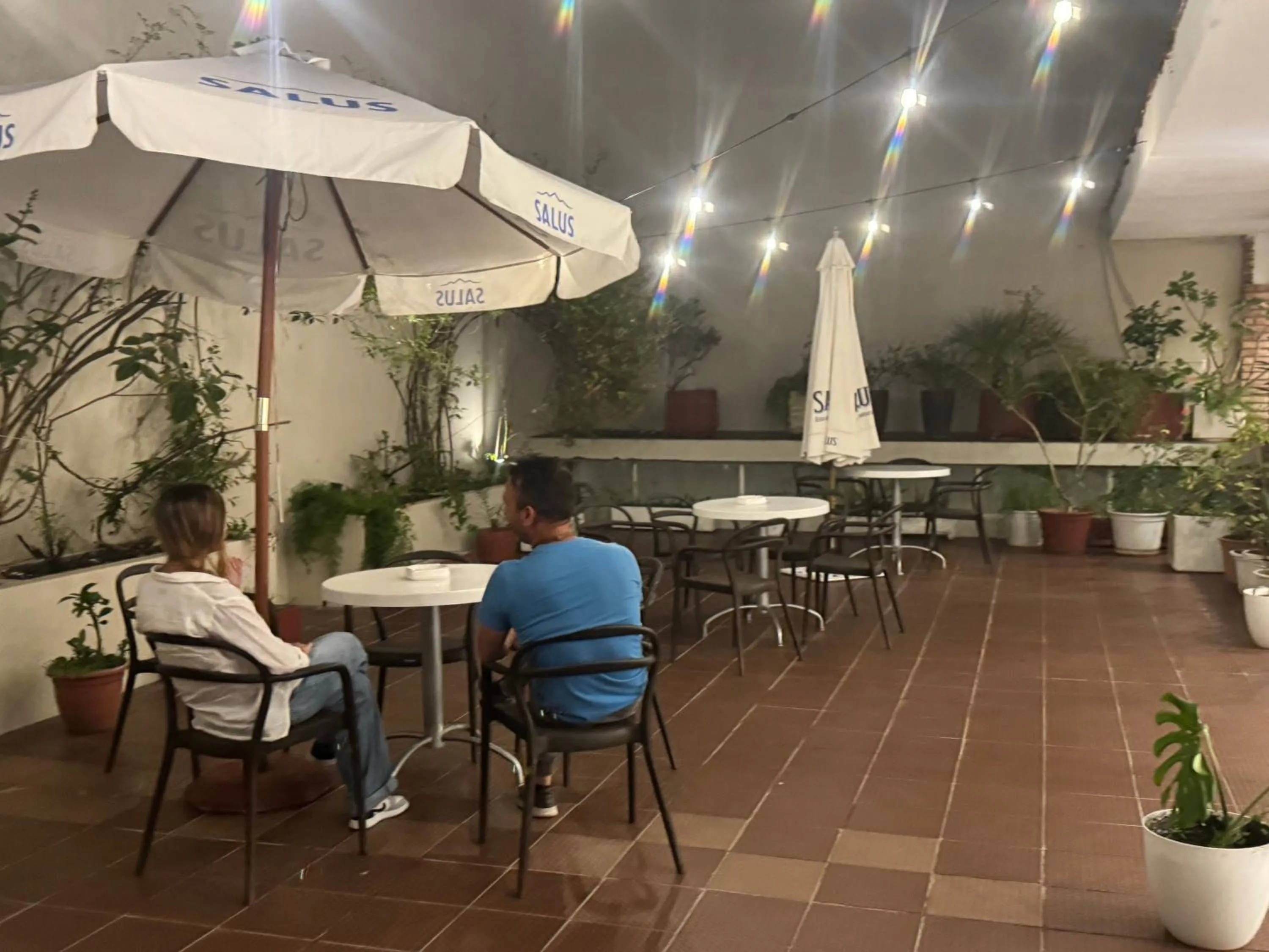 Patio in Hotel Alhambra