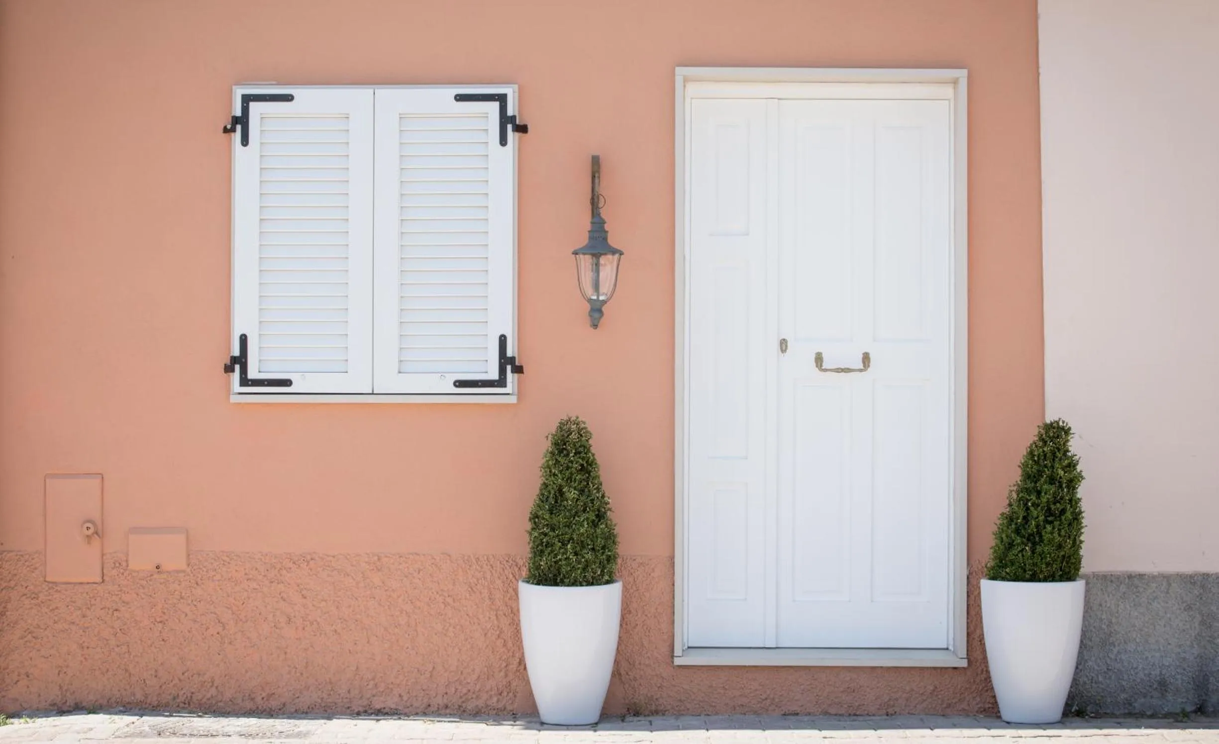 Facade/entrance in Le Saline Suites