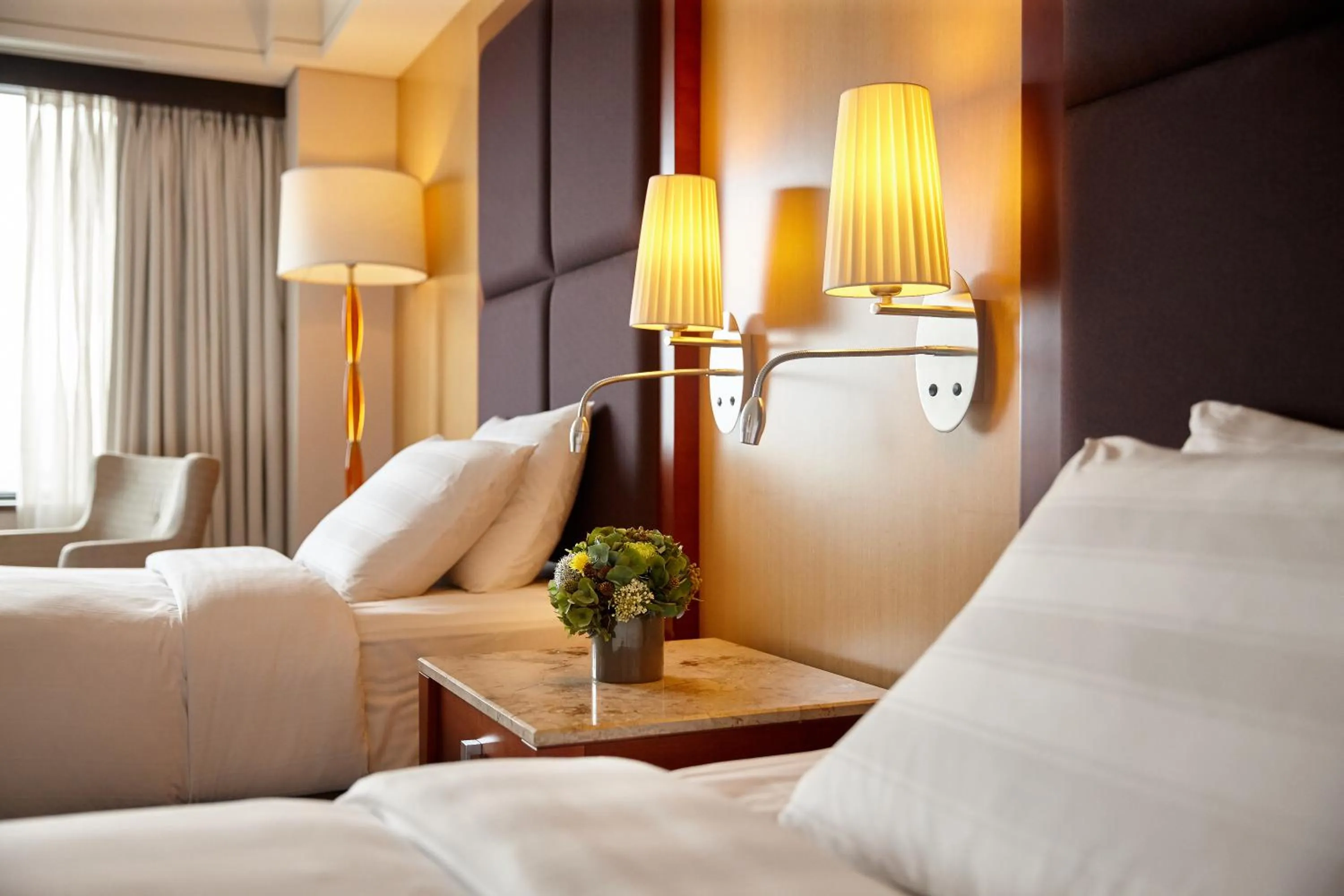 Photo of the whole room, Bed in Lotte Hotel Busan