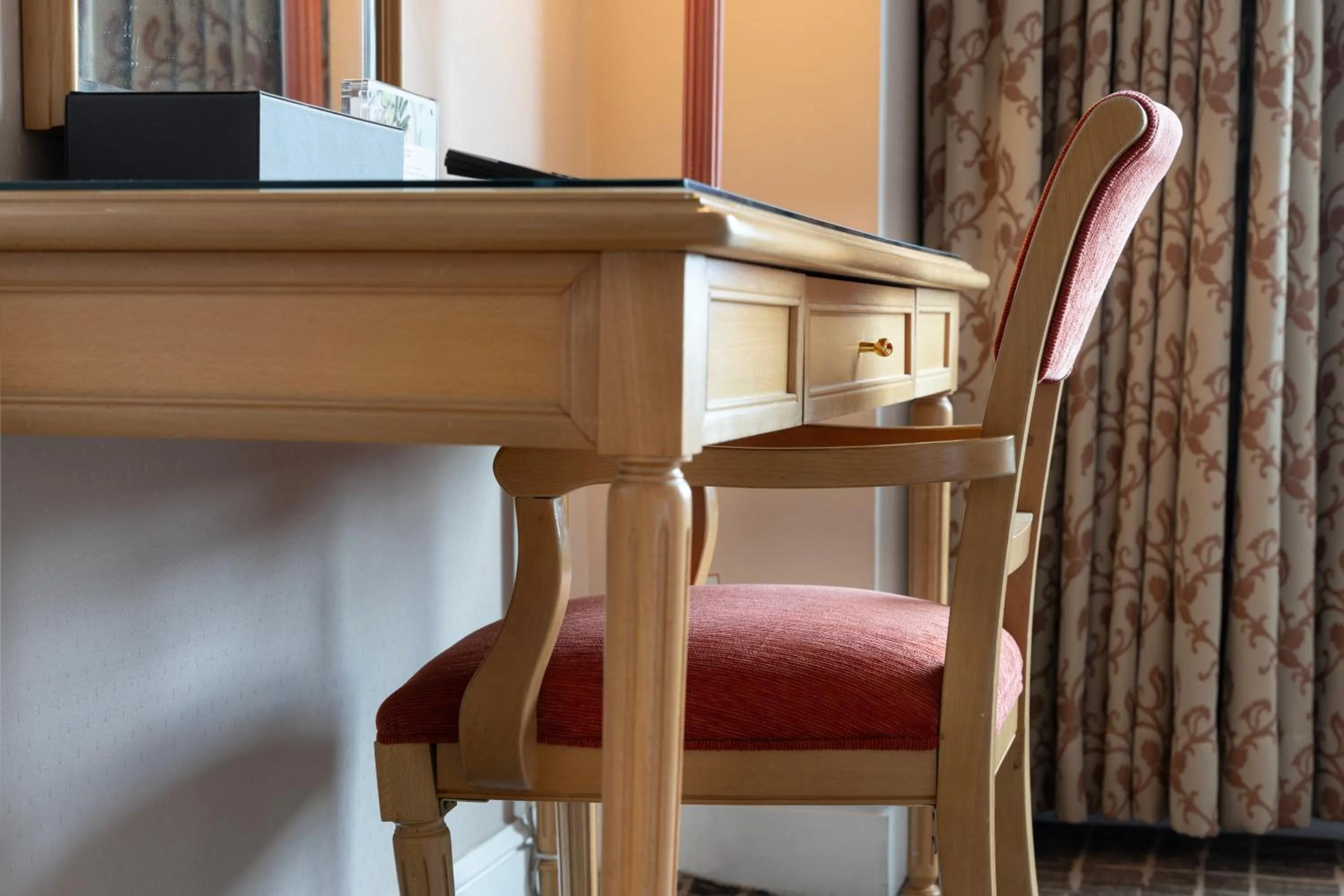 Seating area in Lotte Hotel Busan