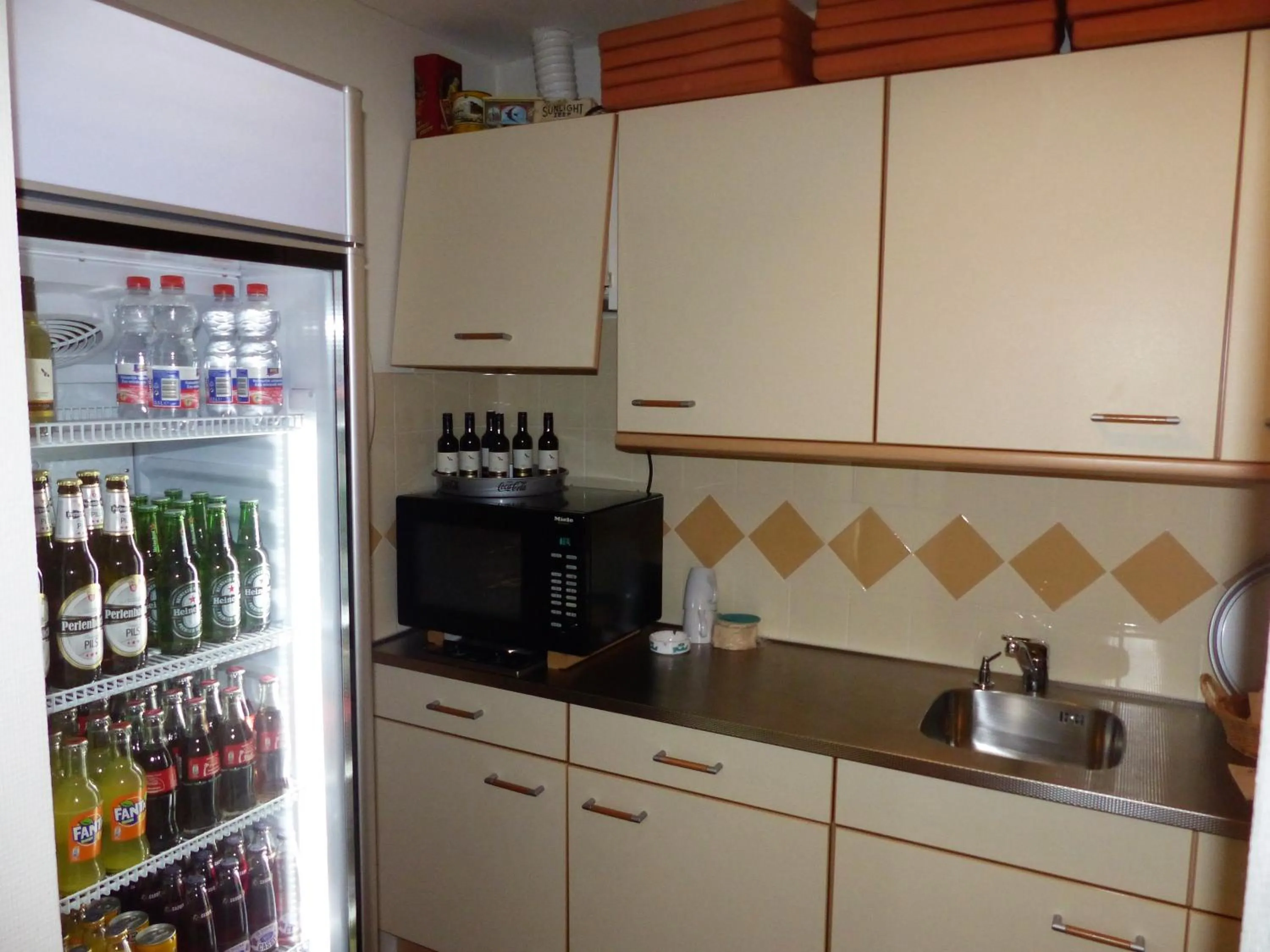 Kitchen or kitchenette in Herberg De Eexter Os