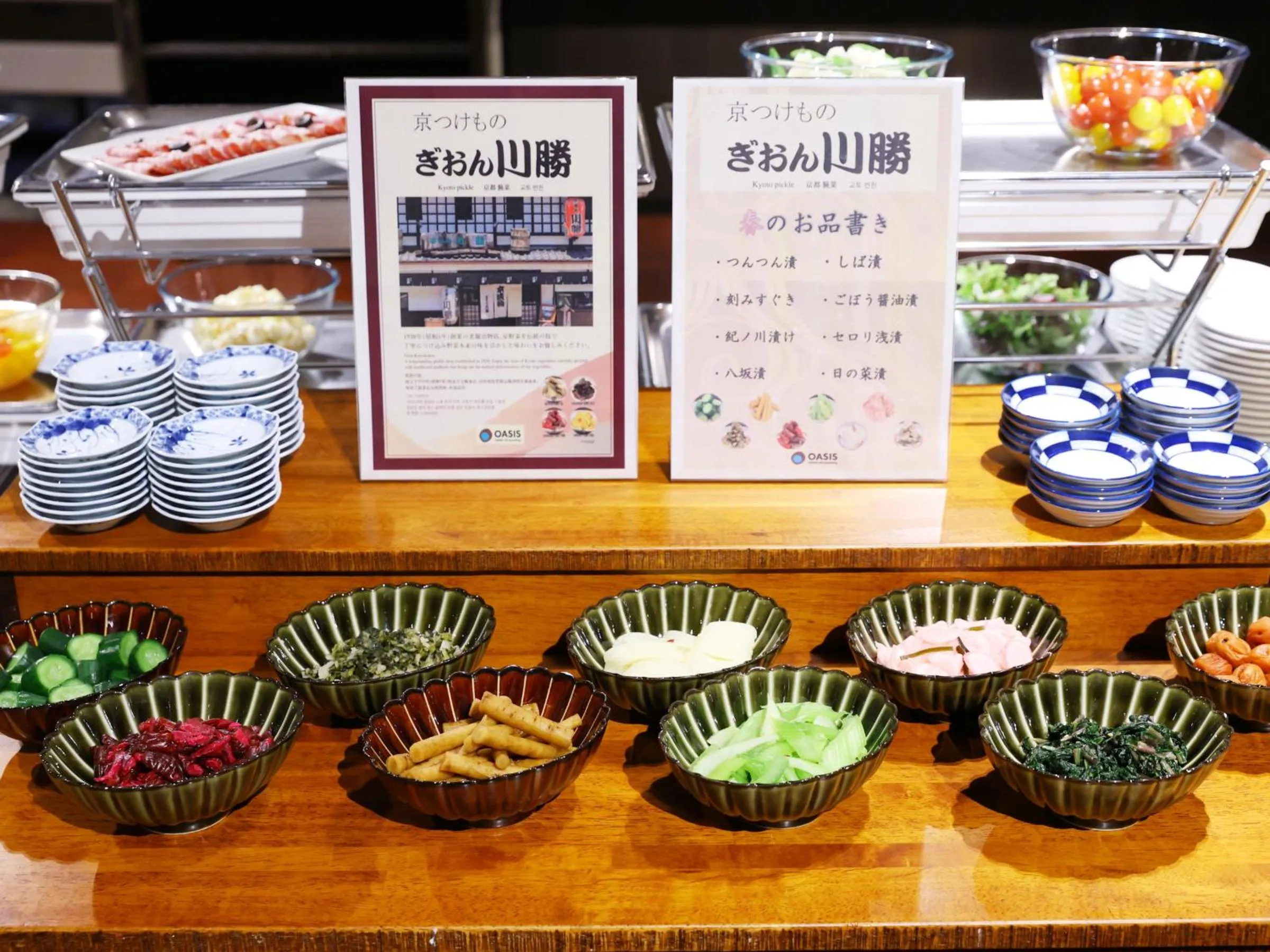 Buffet breakfast in Dormy Inn Premium Kyoto Ekimae Natural Hot Spring