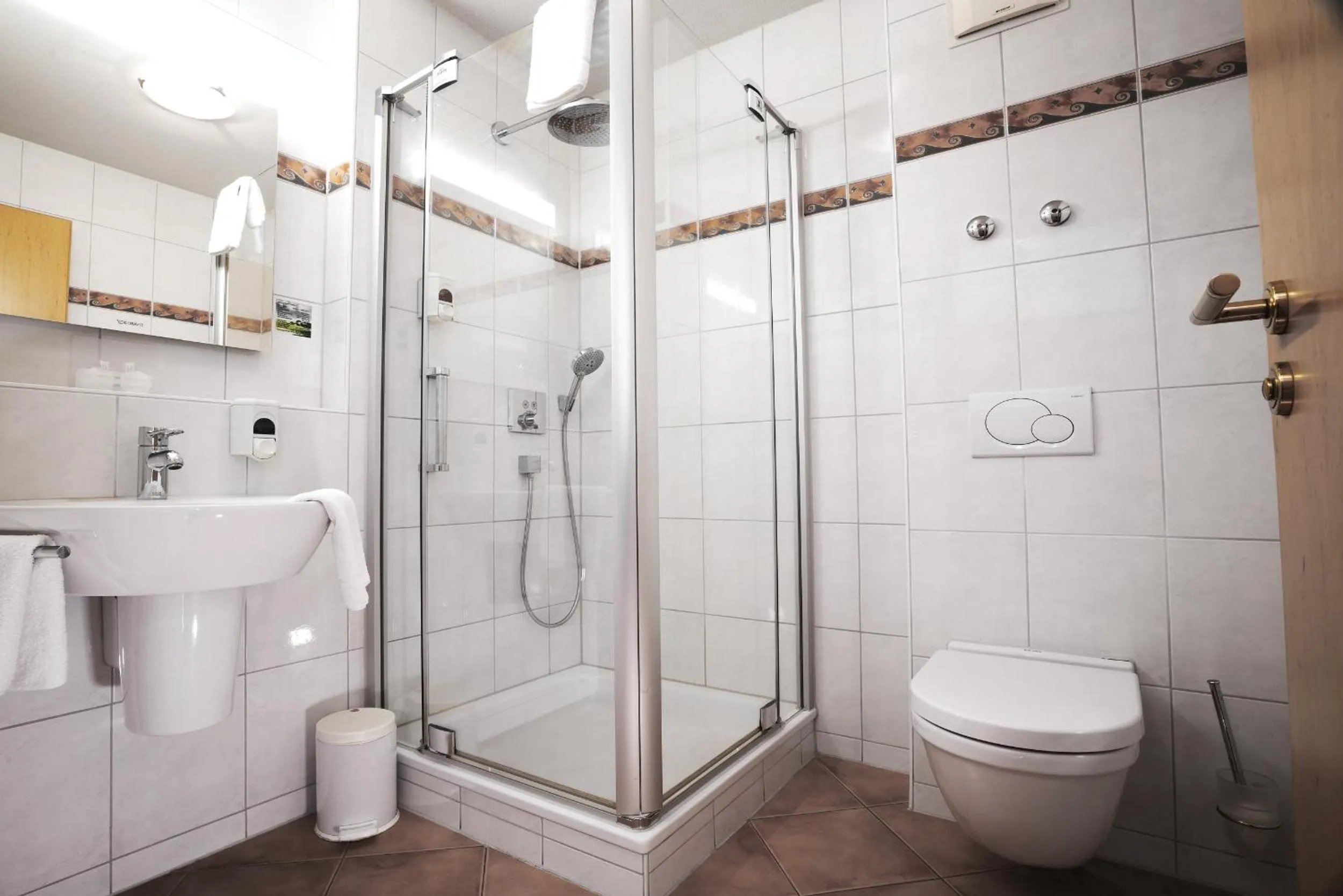 Bathroom in Hotel Waldblick