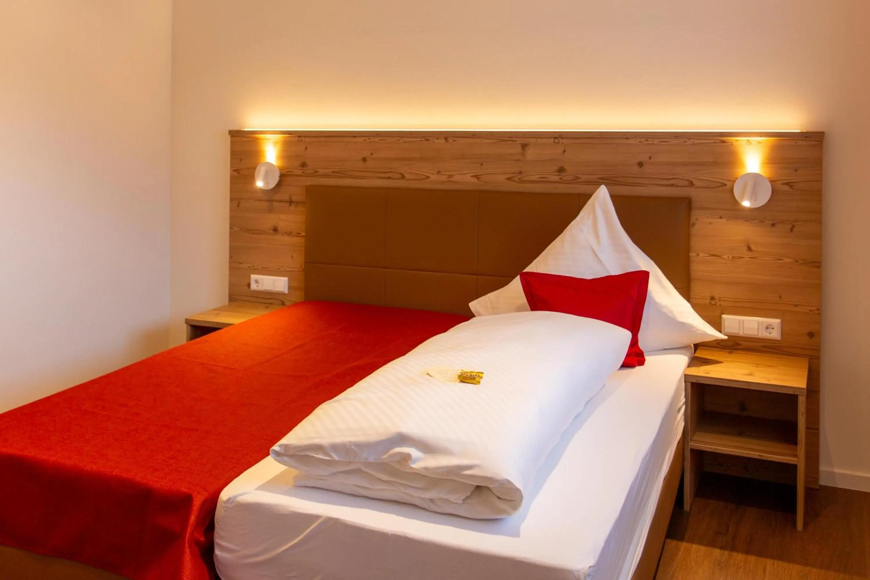 Bedroom, Bed in Hotel Waldblick