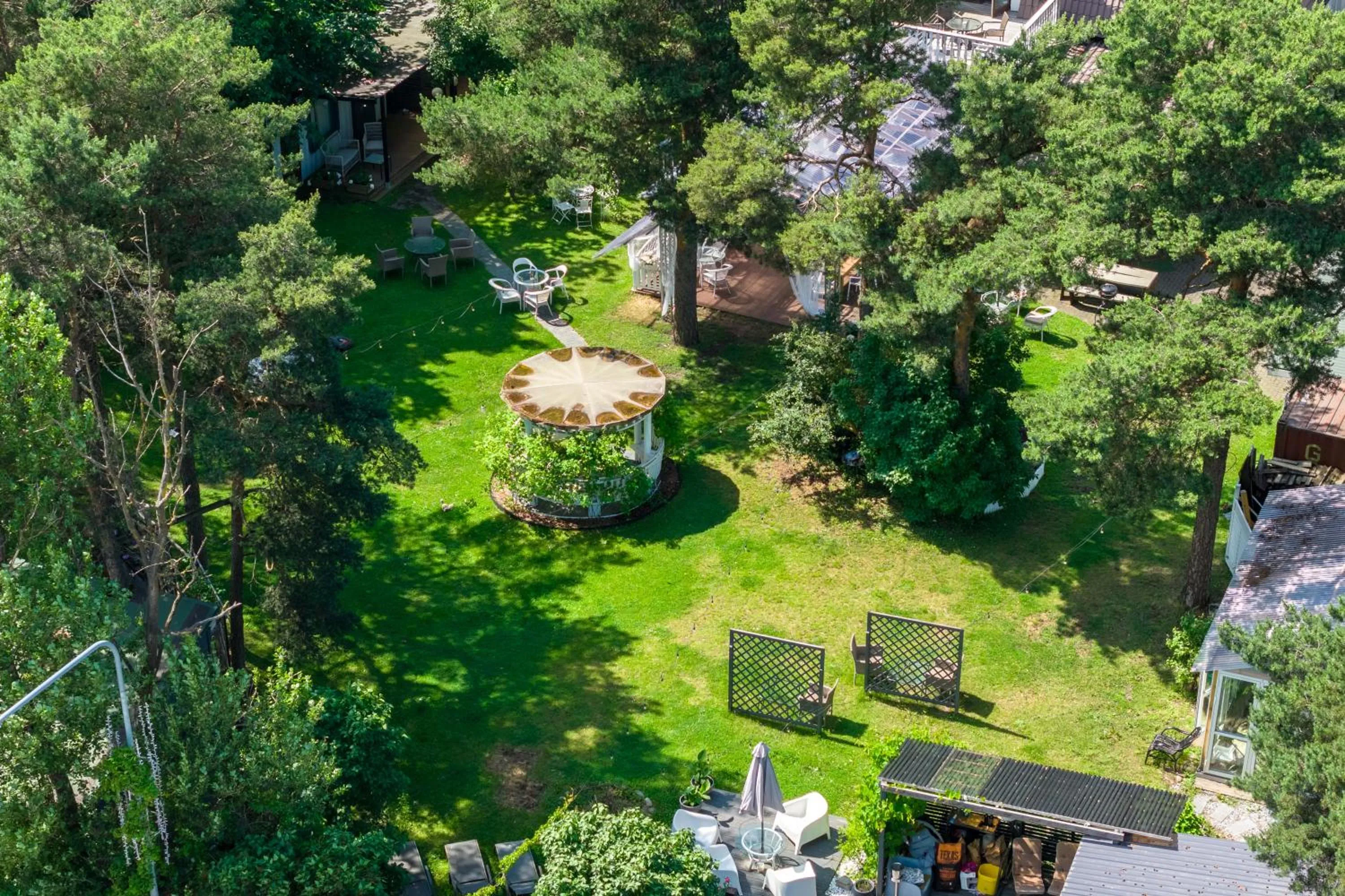 Bird's eye view in Paivilla Boutique Hotel