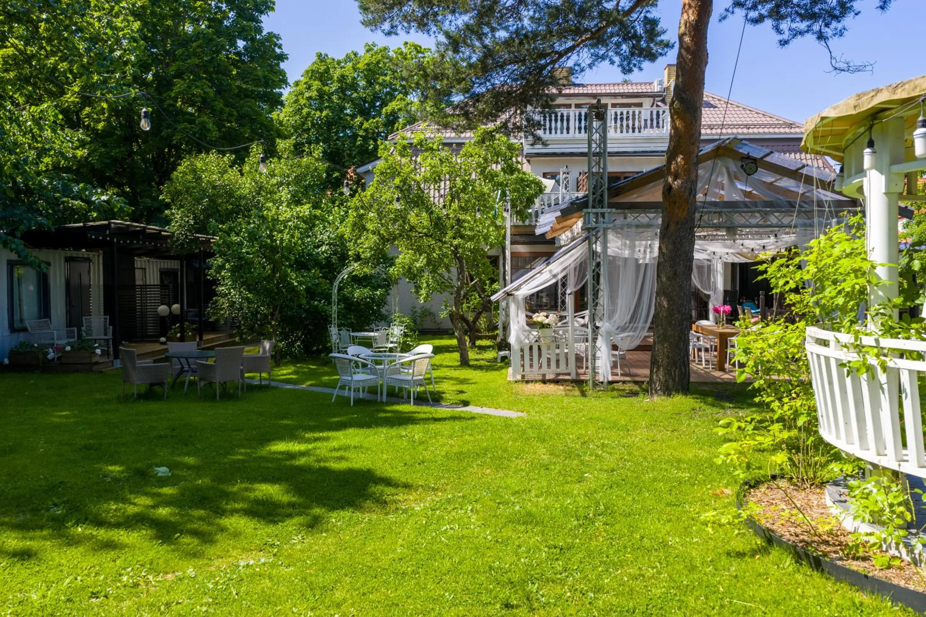 Garden in Paivilla Boutique Hotel