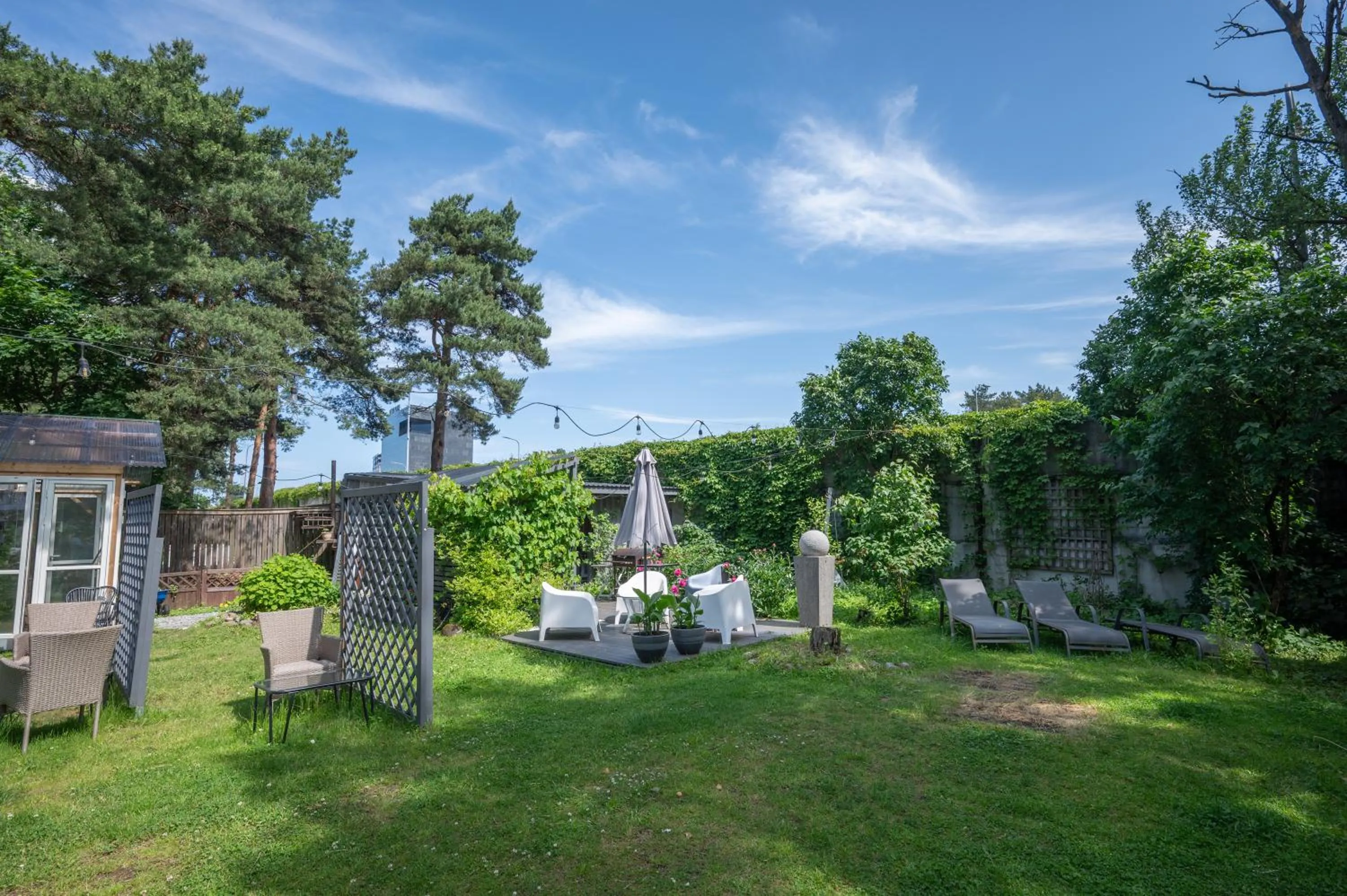 Garden in Paivilla Boutique Hotel