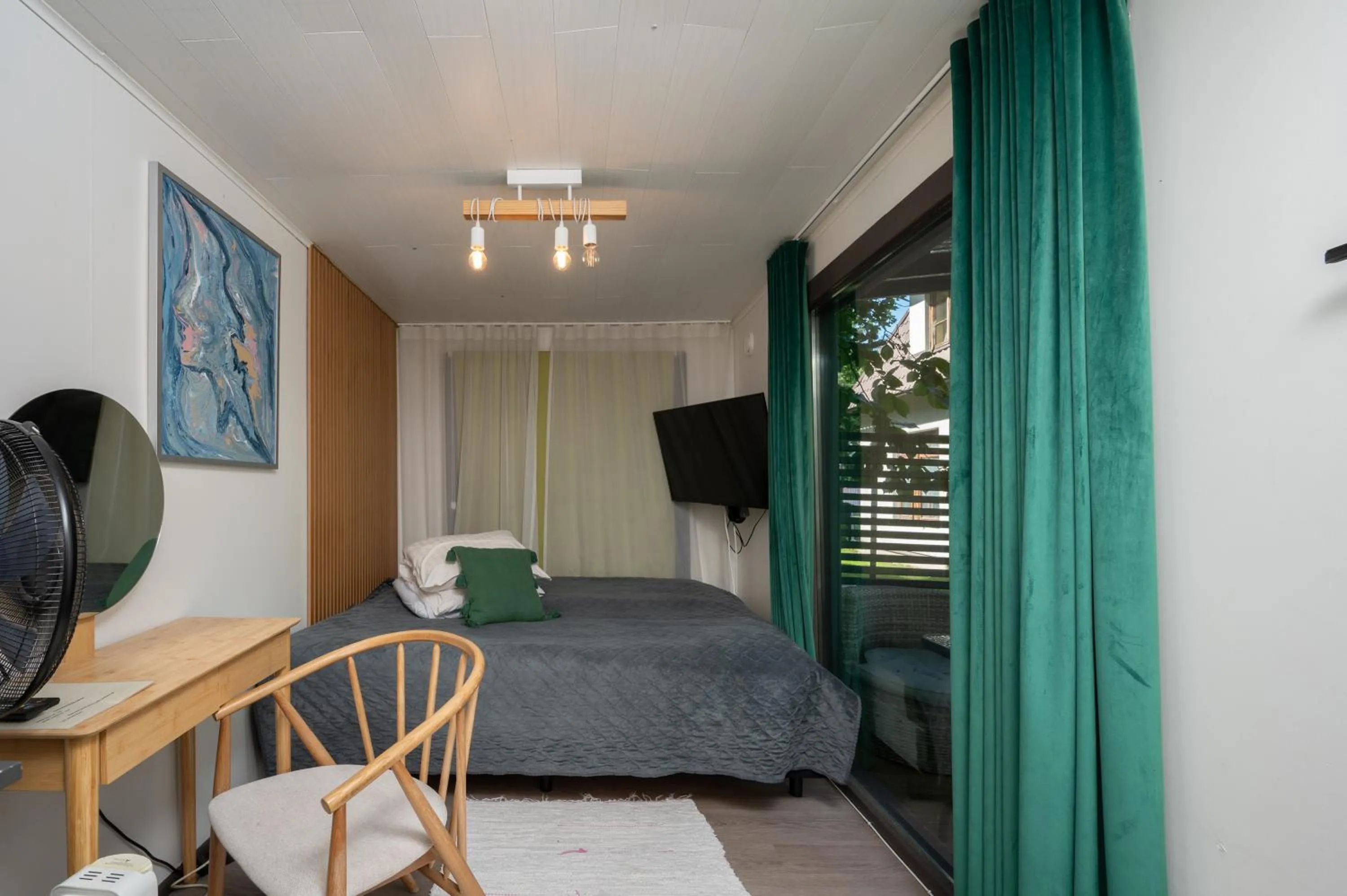 Bed in Paivilla Boutique Hotel