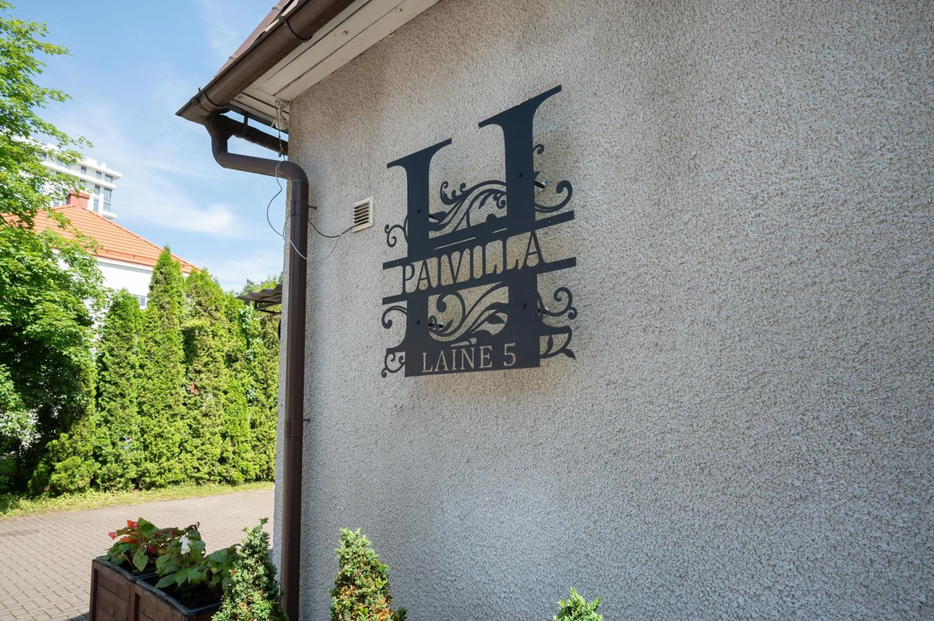 Logo/Certificate/Sign in Paivilla Boutique Hotel