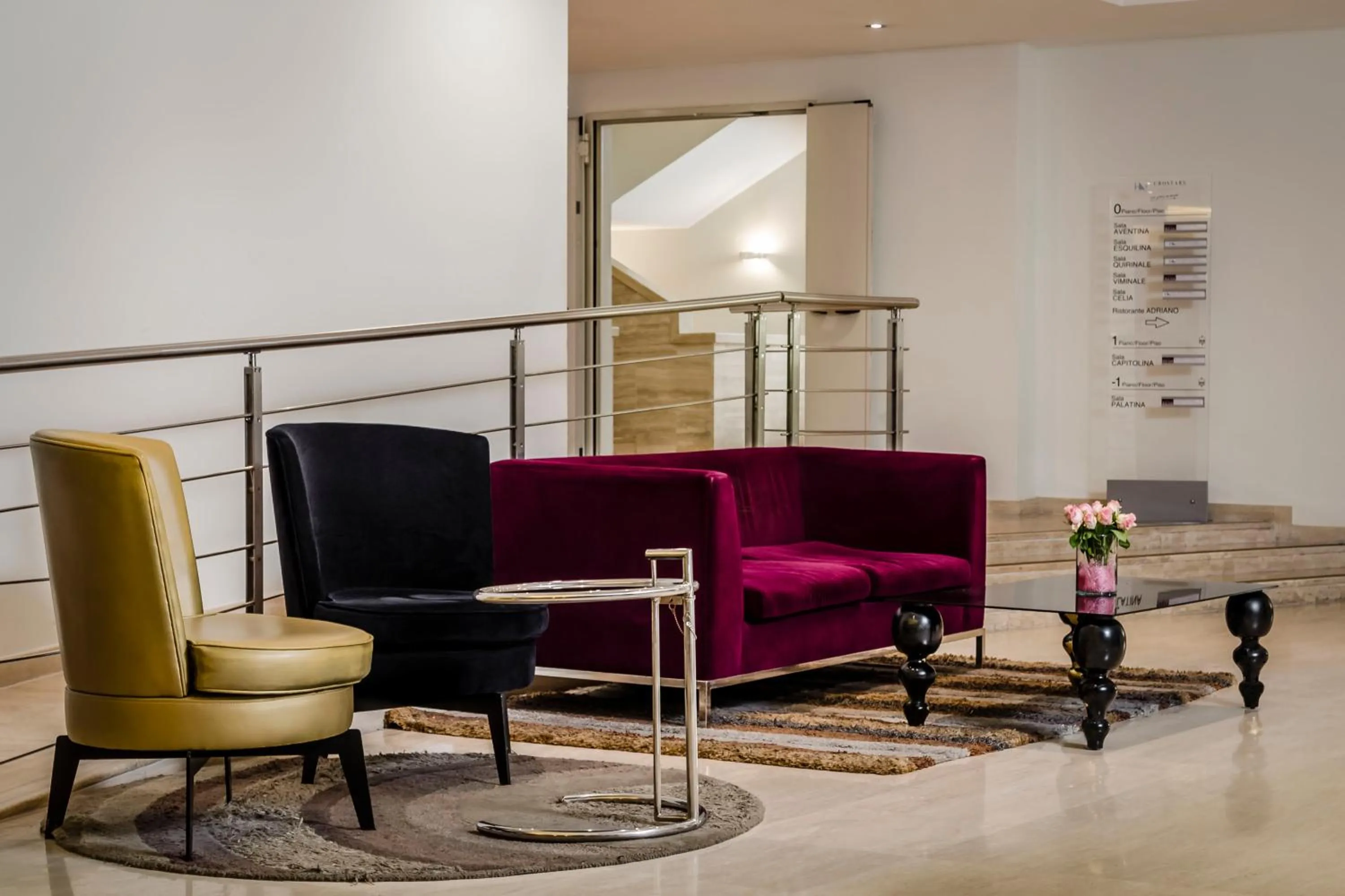 Lobby or reception in Eurostars Roma Aeterna