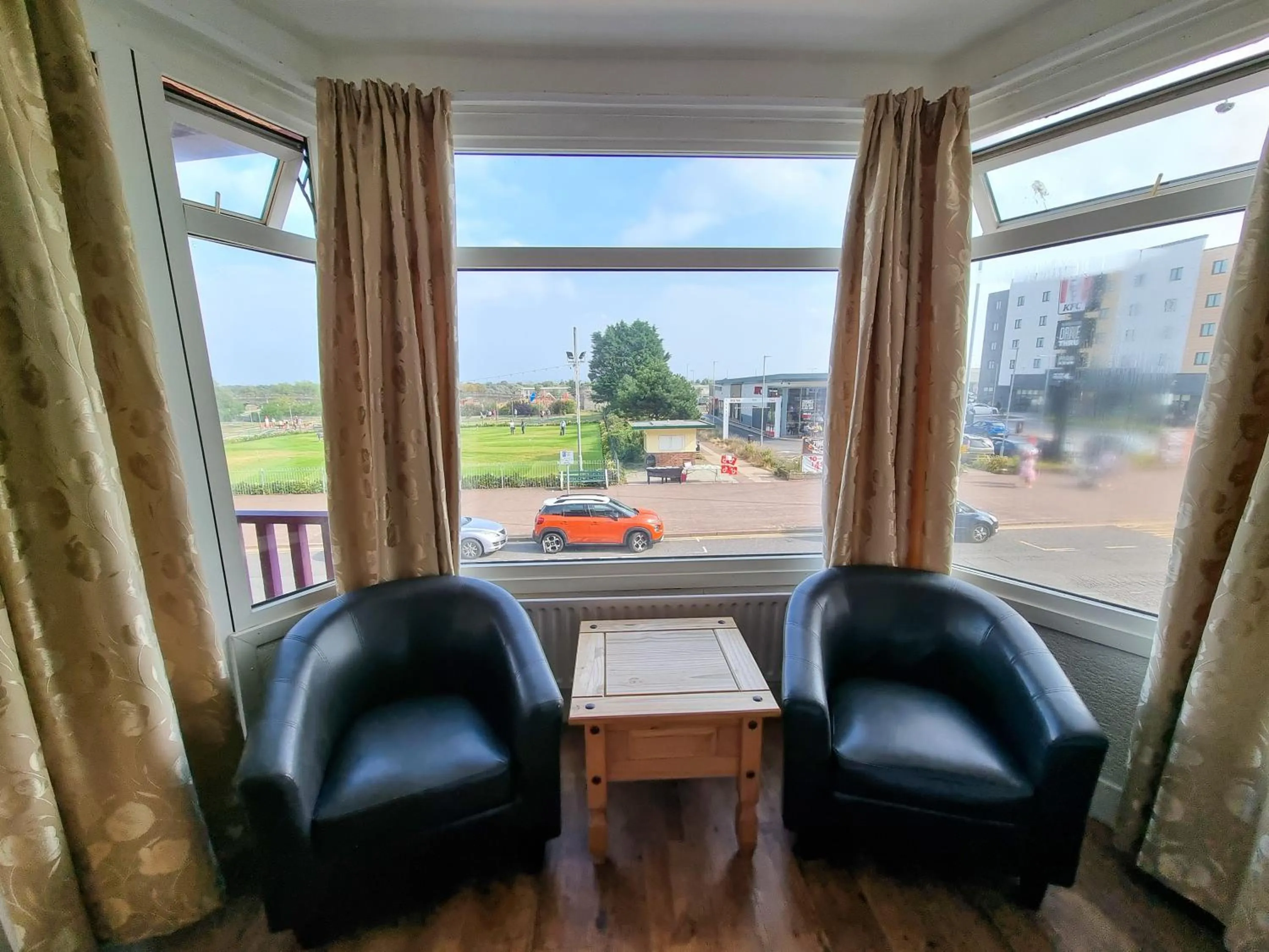 Seating area in The Grand Hotel
