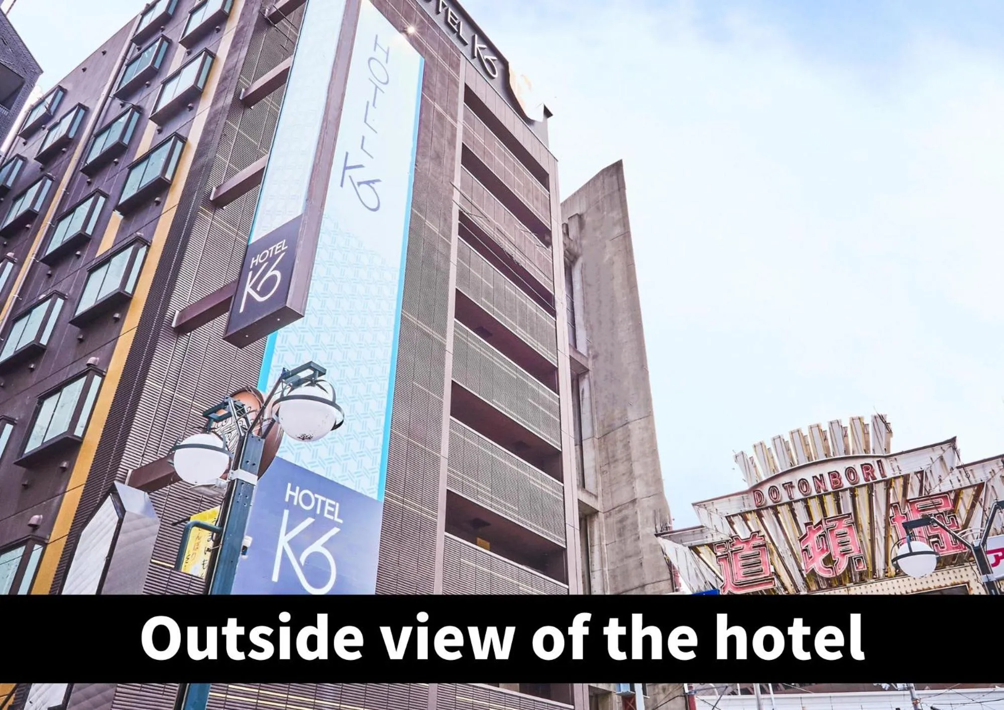 Property building in Hotel K6 Osaka Namba Dotonbori Near Shinsaibashi - Family Kids Concept