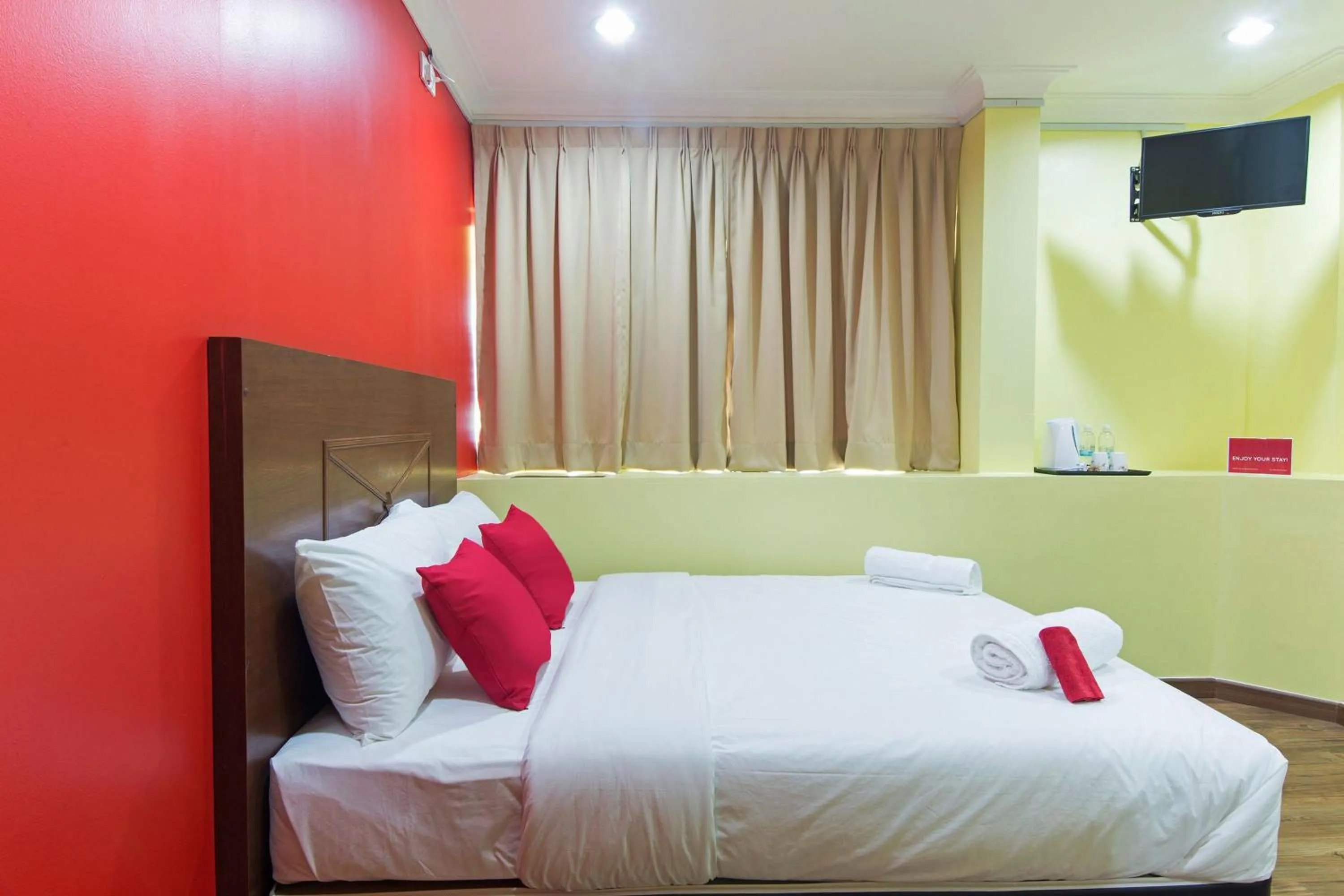 Bed in Hotel Sunjoy9 Bandar Sunway