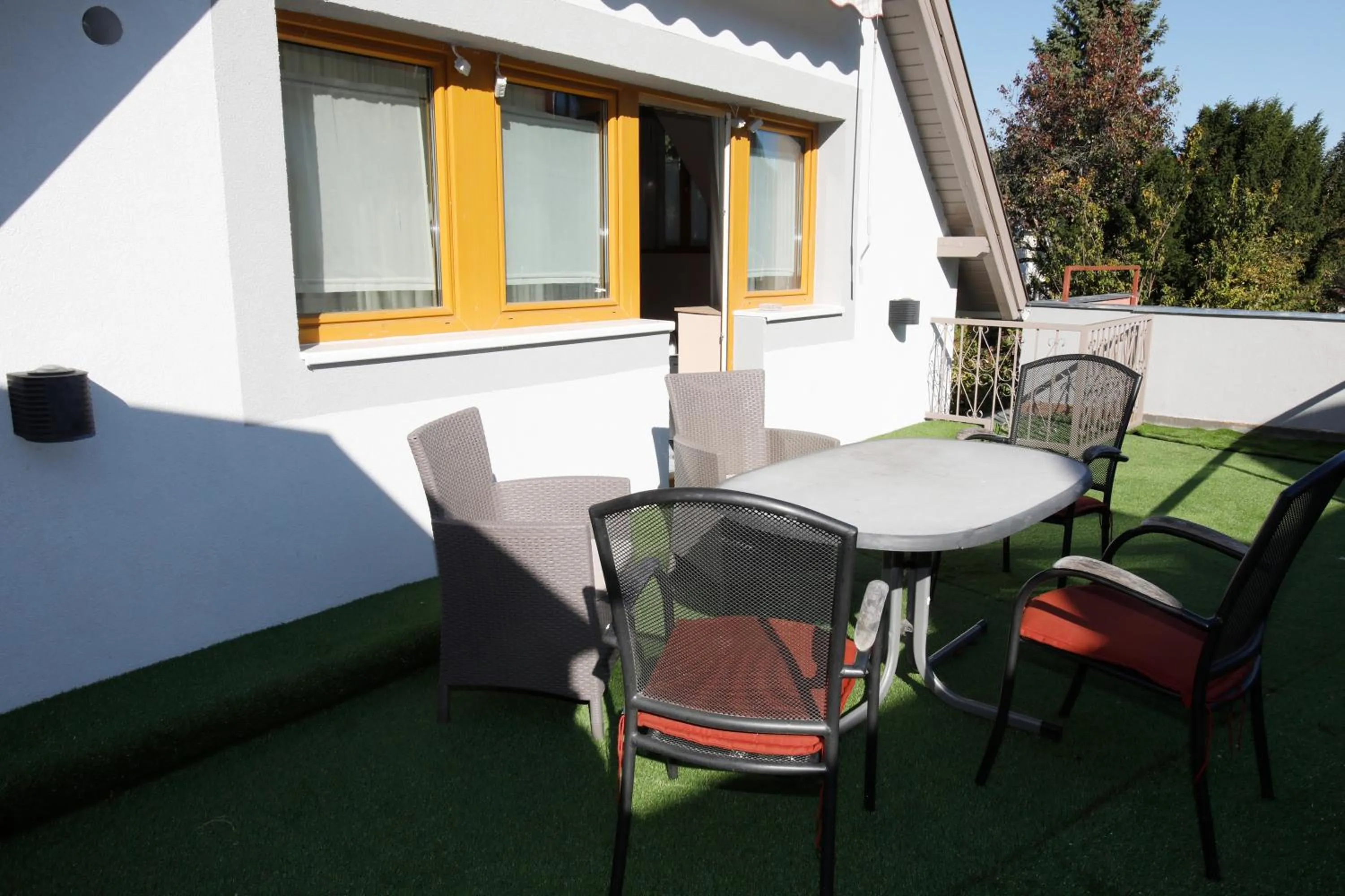 Patio in Wellness Hotel Laroba