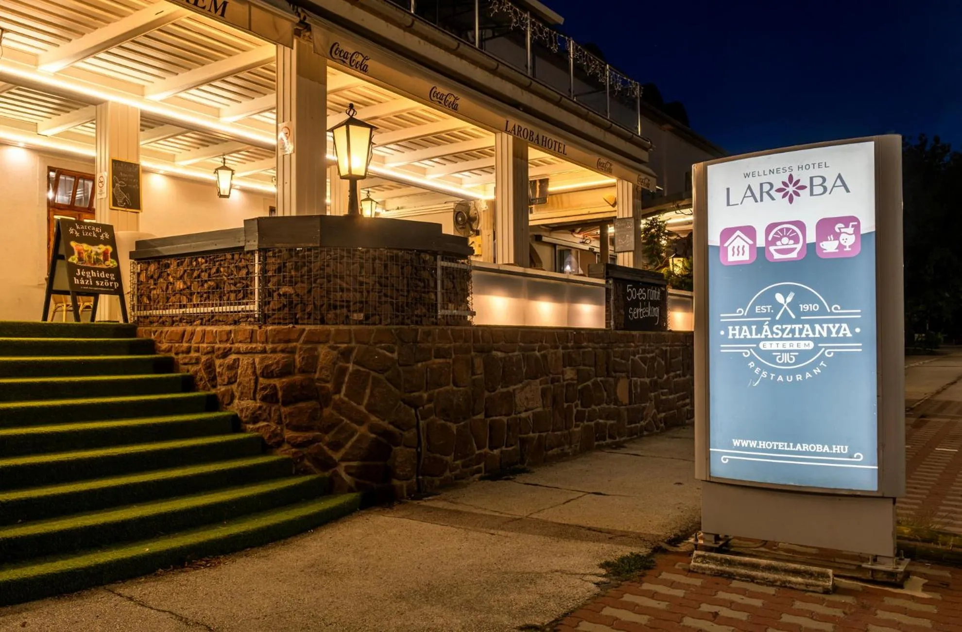 Restaurant/places to eat in Wellness Hotel Laroba