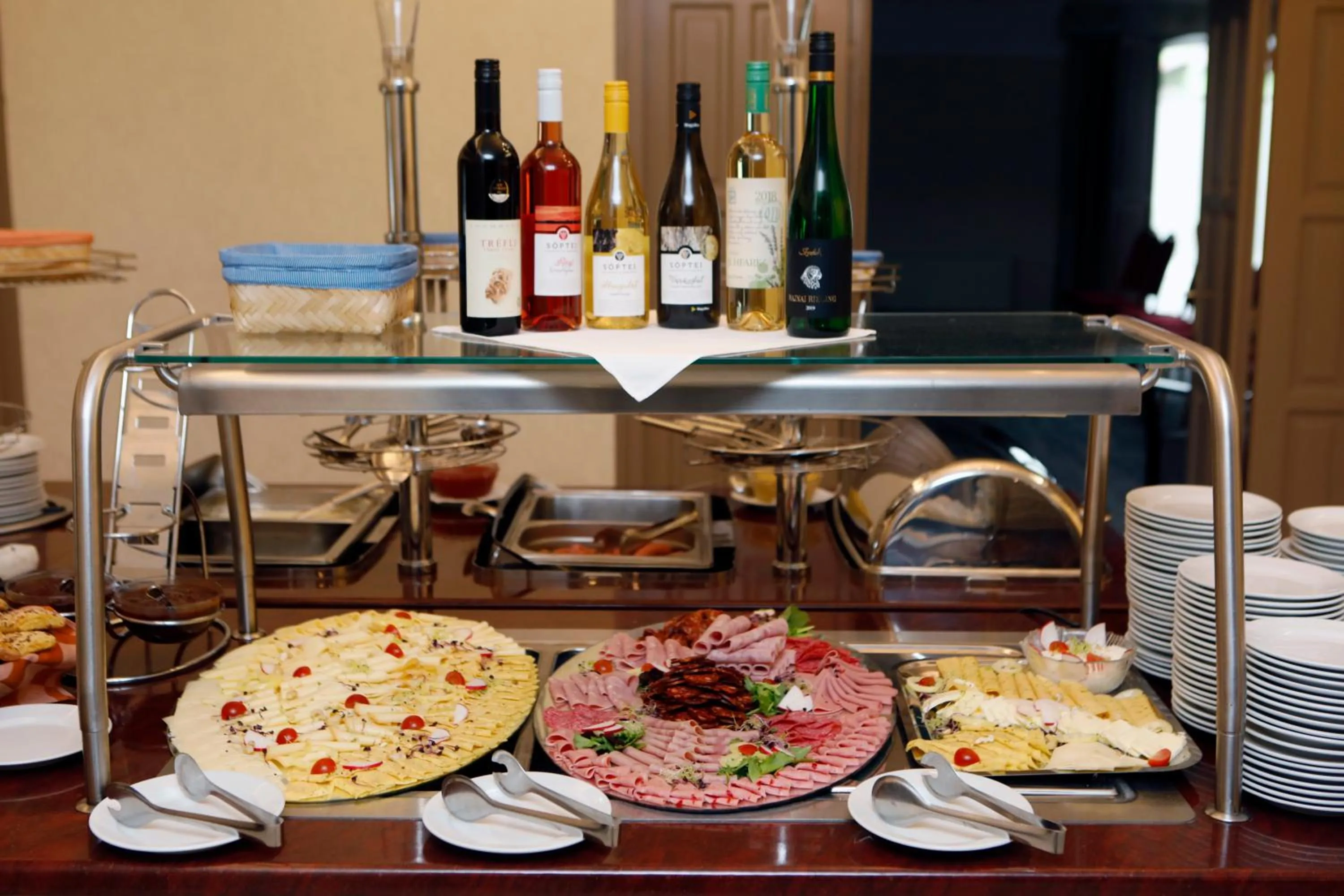 Buffet breakfast in Wellness Hotel Laroba