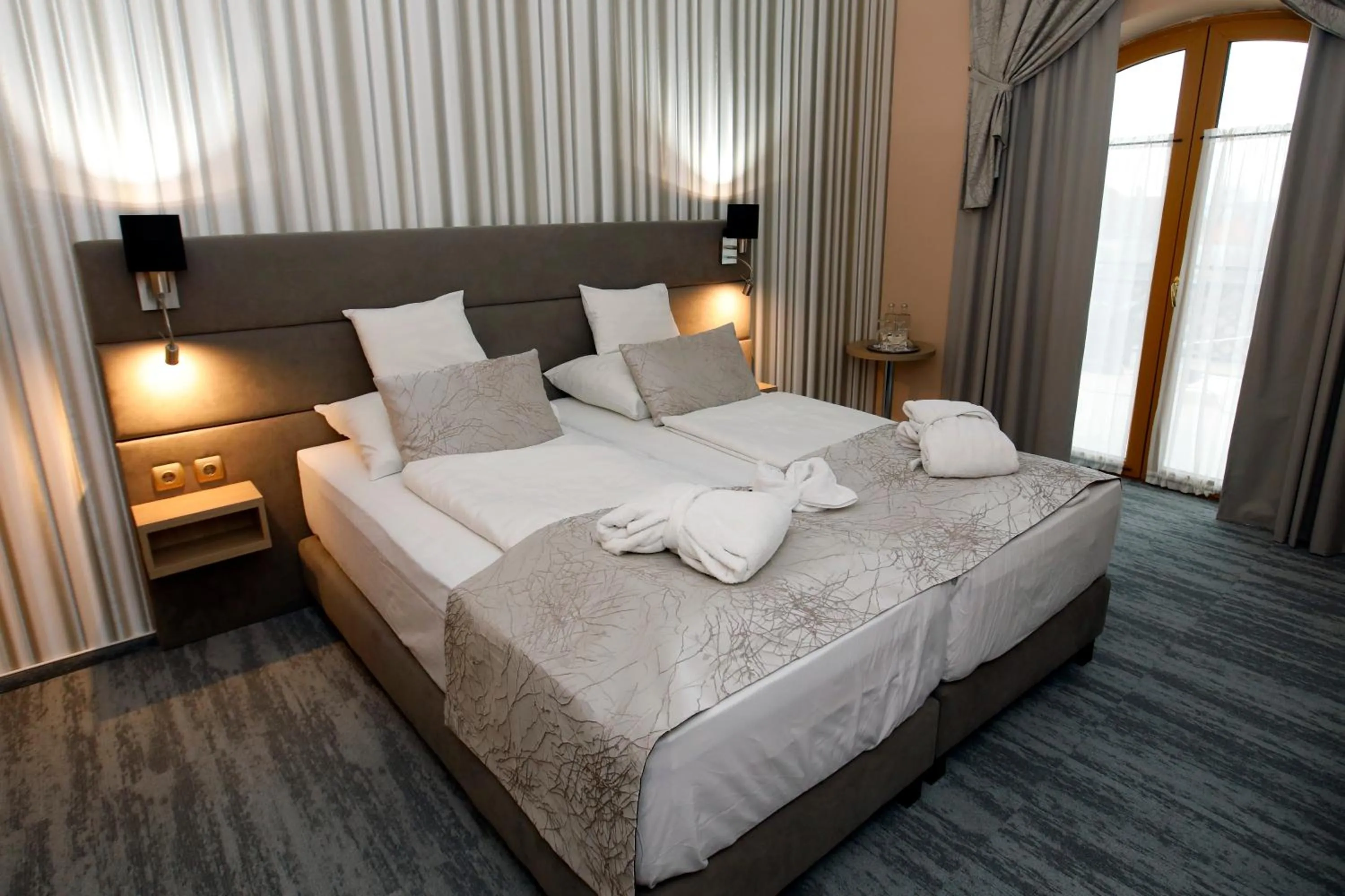 Photo of the whole room, Bed in Wellness Hotel Laroba