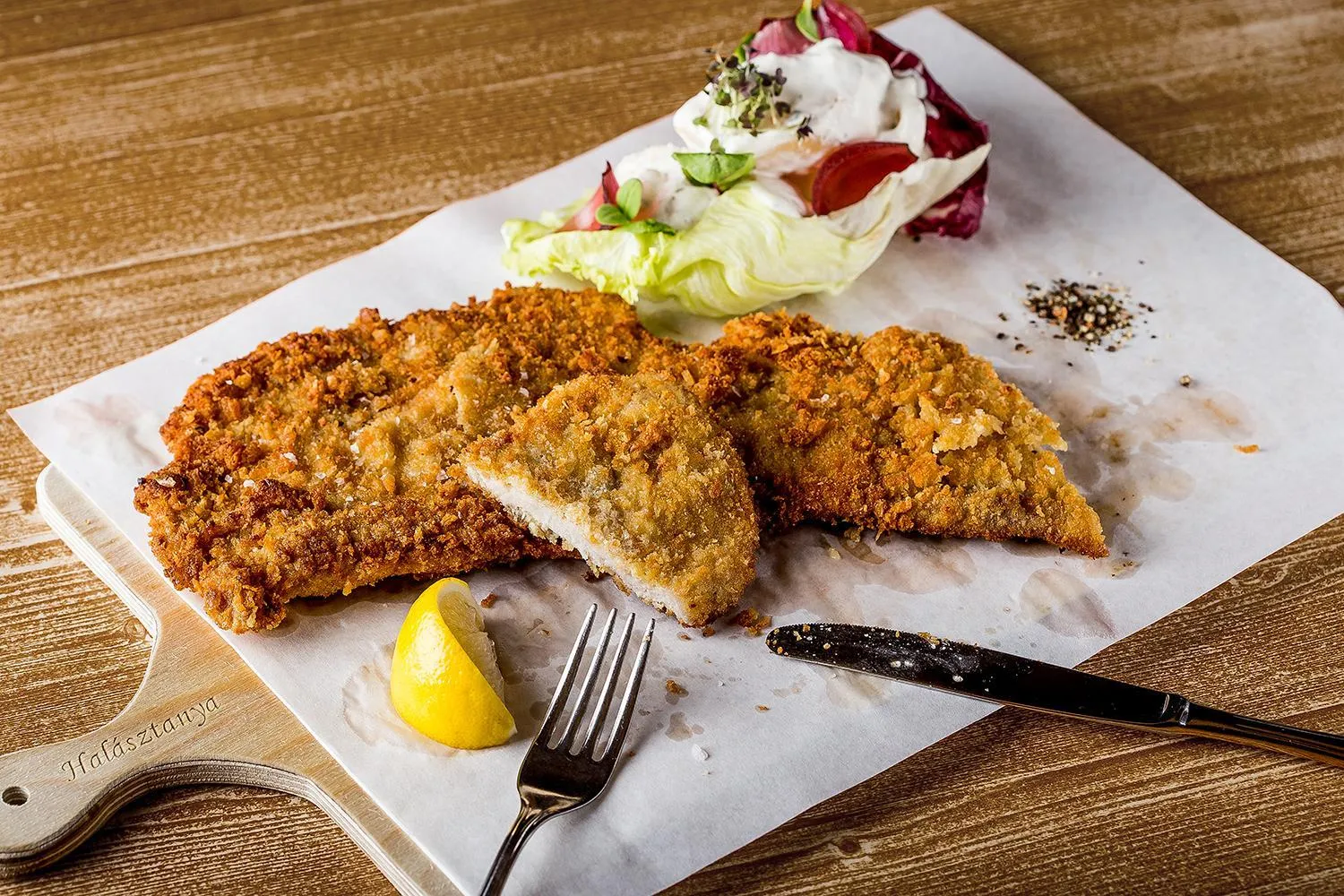 Food close-up in Wellness Hotel Laroba