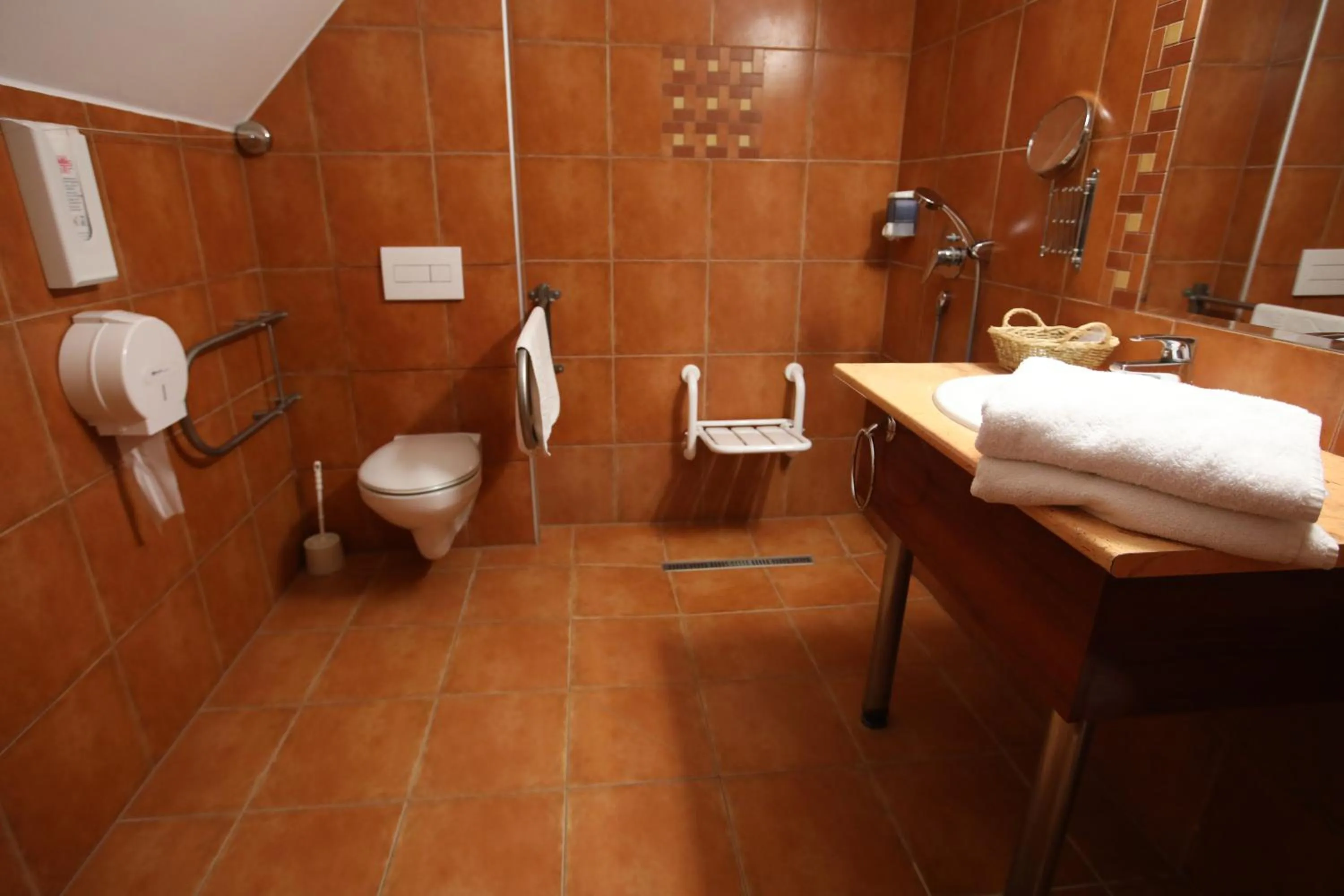 Bathroom in Wellness Hotel Laroba