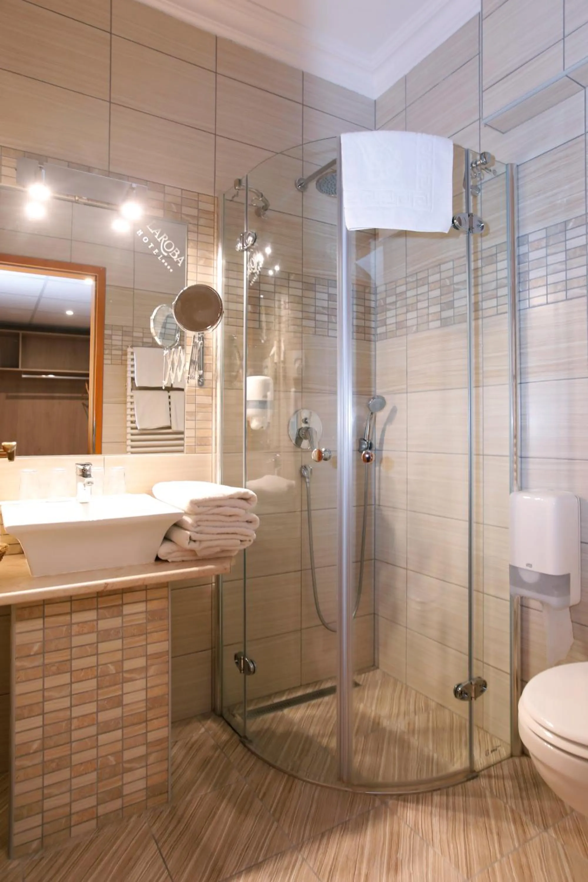 Shower in Wellness Hotel Laroba