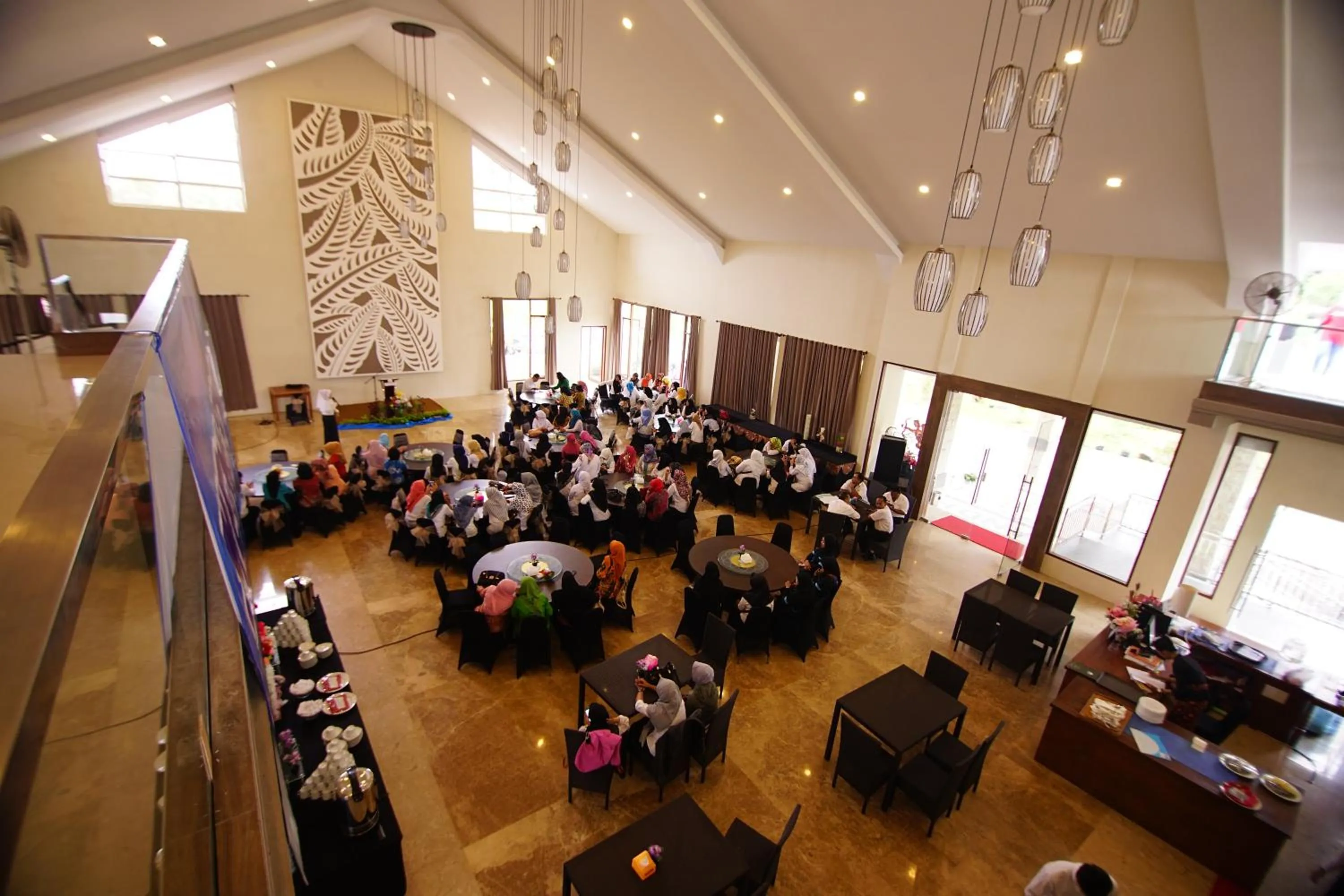 Buffet breakfast in Grand Harvest Resort & Villas