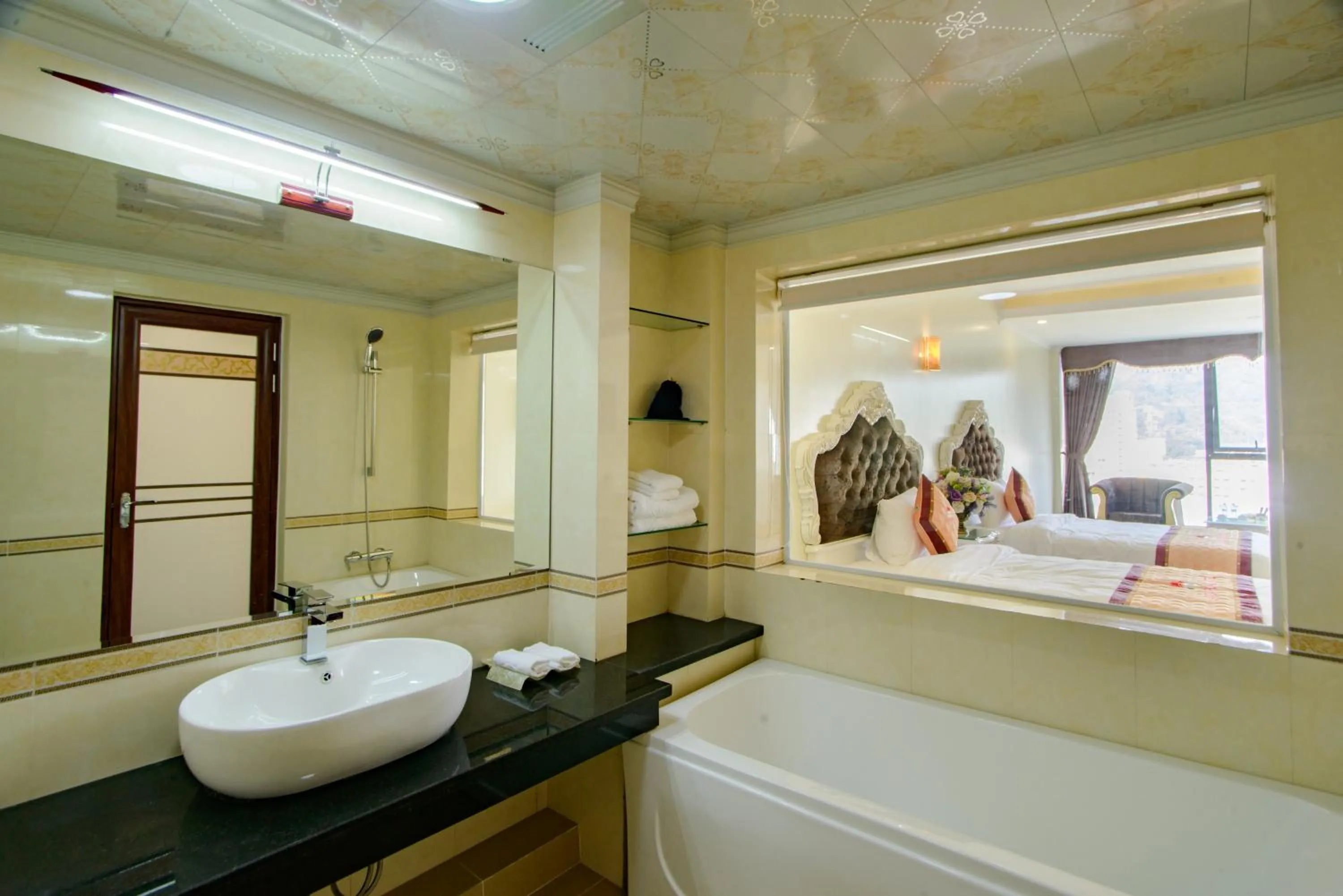 Bathroom in Lao Cai Royal Hotel