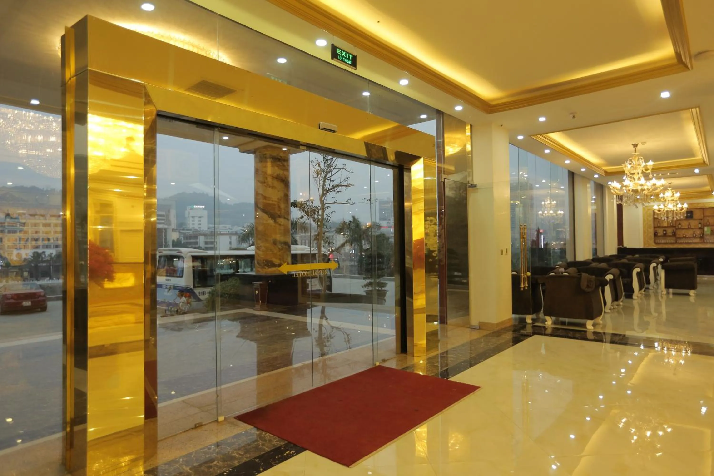 Lobby or reception in Lao Cai Royal Hotel