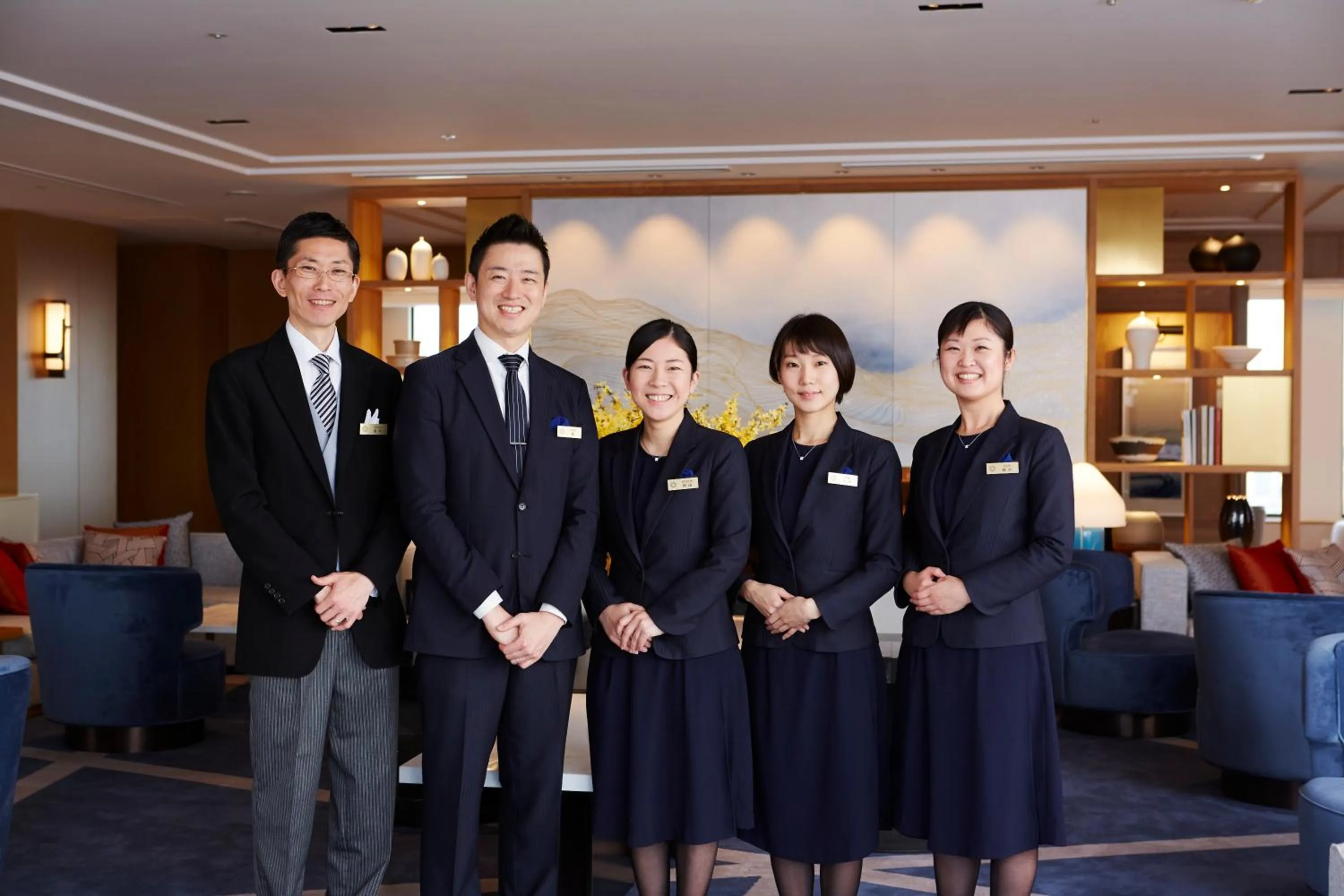 Staff in Keio Plaza Hotel Tokyo Premier Grand