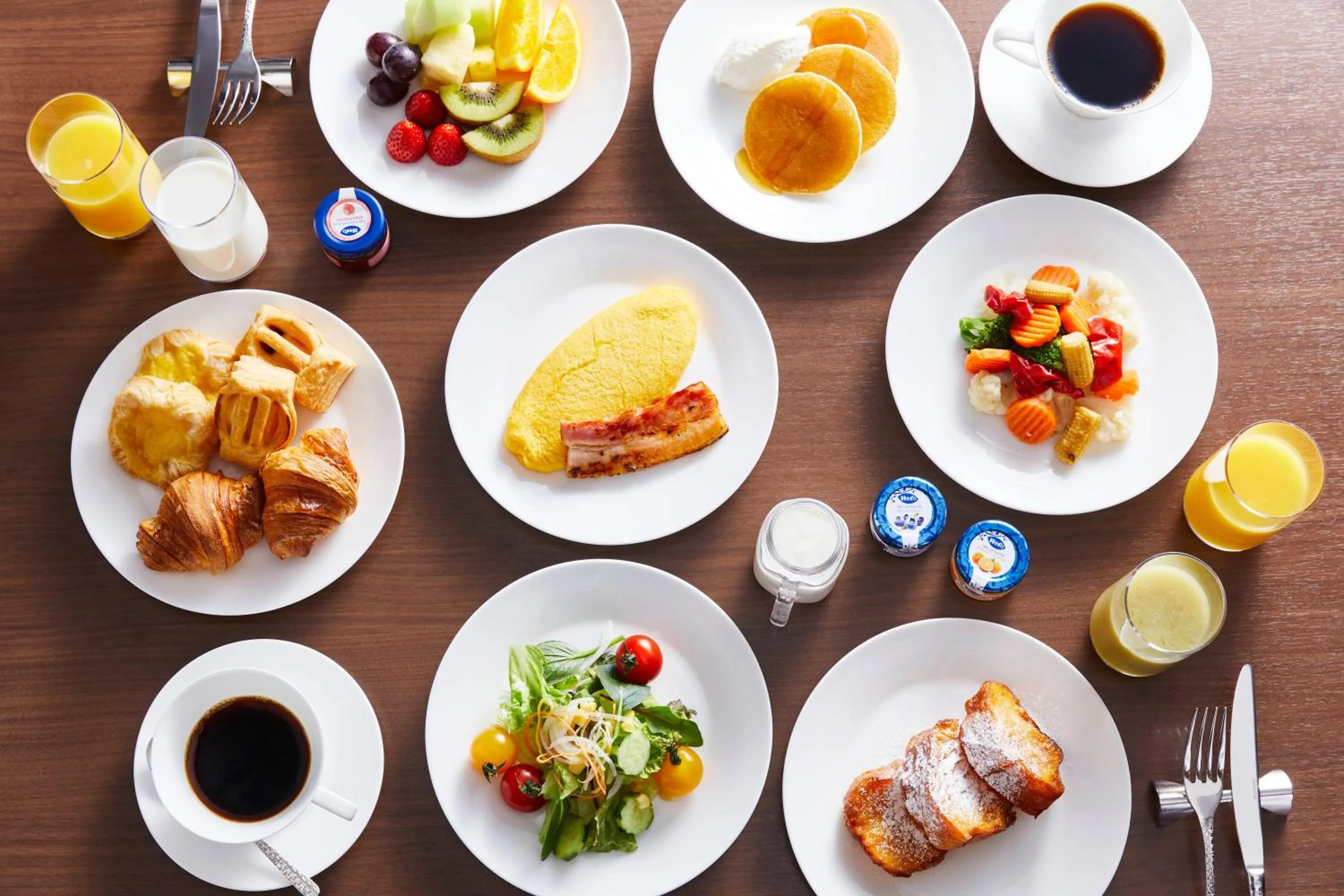 Breakfast in Keio Plaza Hotel Tokyo Premier Grand