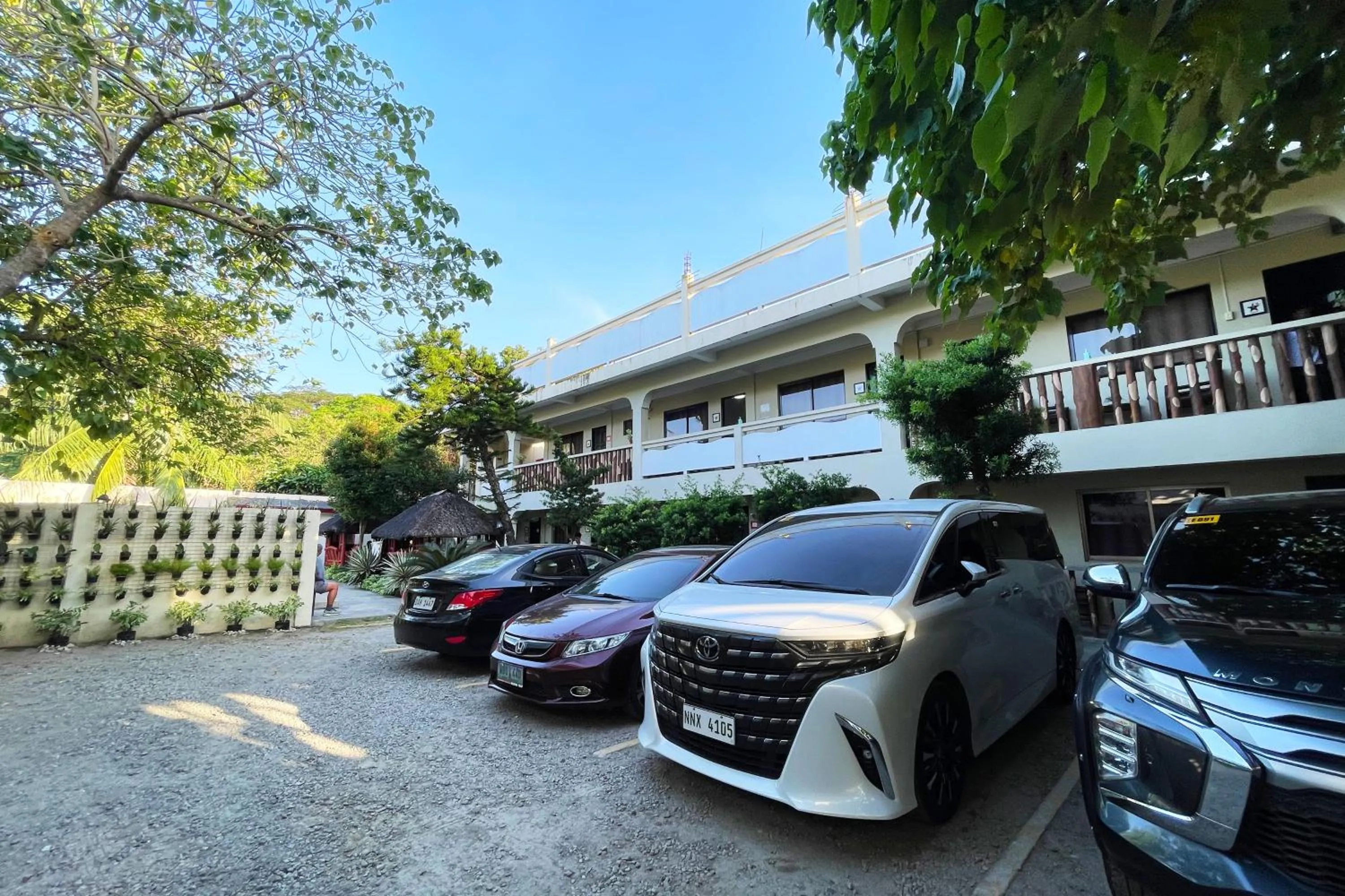Parking in Stardust Beach Hotel Matabungkay Batangas