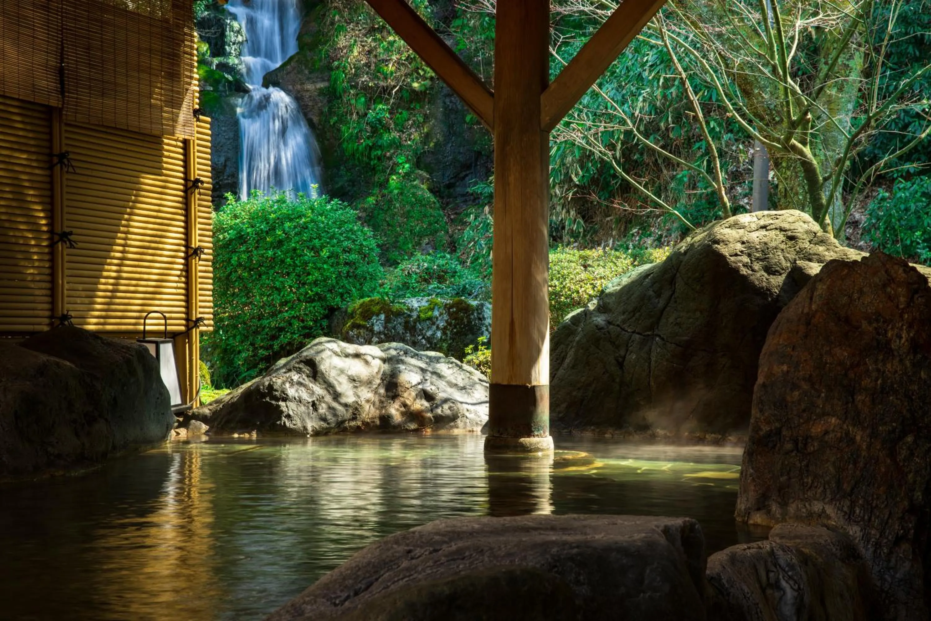 Natural landscape in TAKITEI Riverside Onsen ーA Hidden Ryokan in Kanazawaー