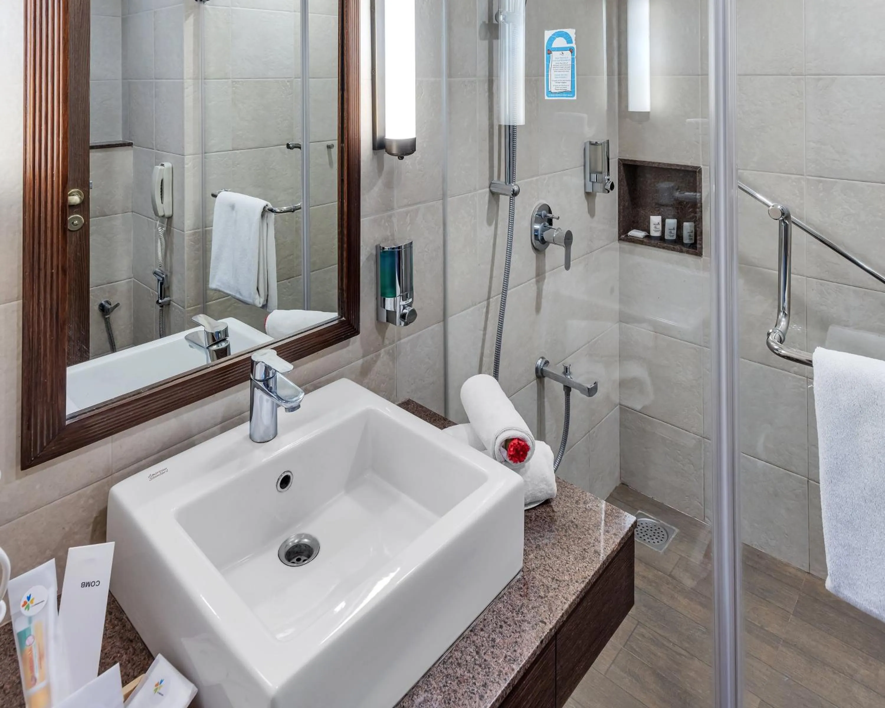 Bathroom in Club Mahindra Pristine Peaks Naldehra