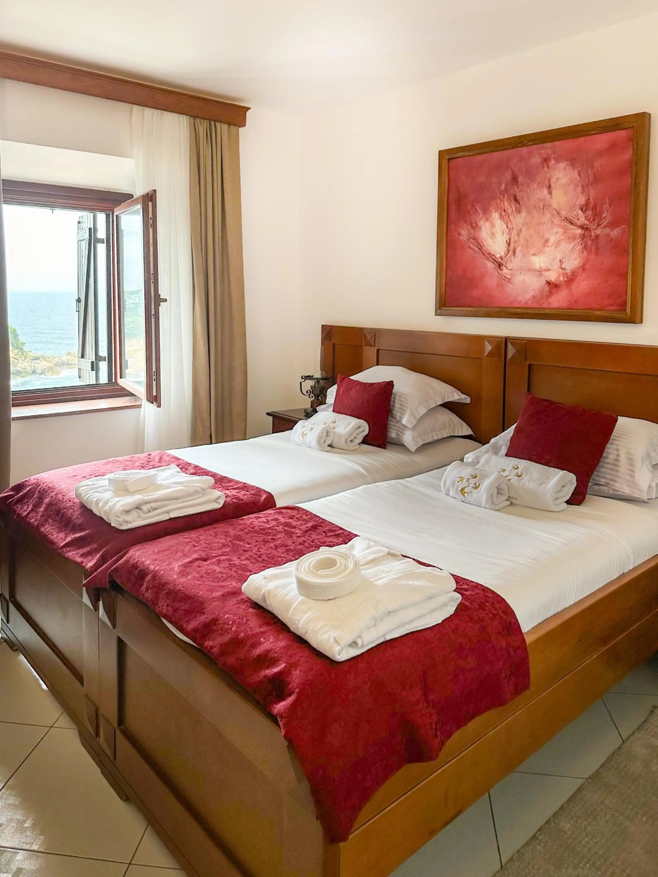 Bed in Hotel Palata Venezia