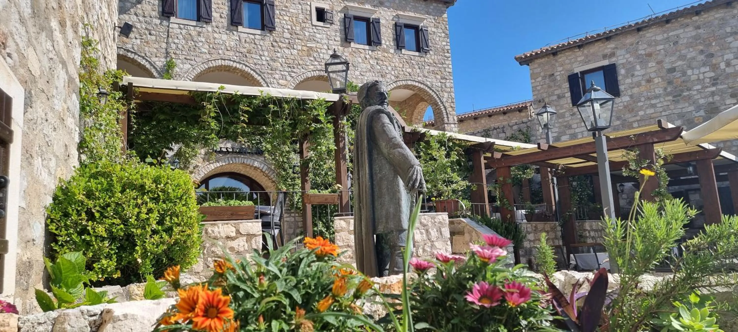 Garden in Hotel Palata Venezia
