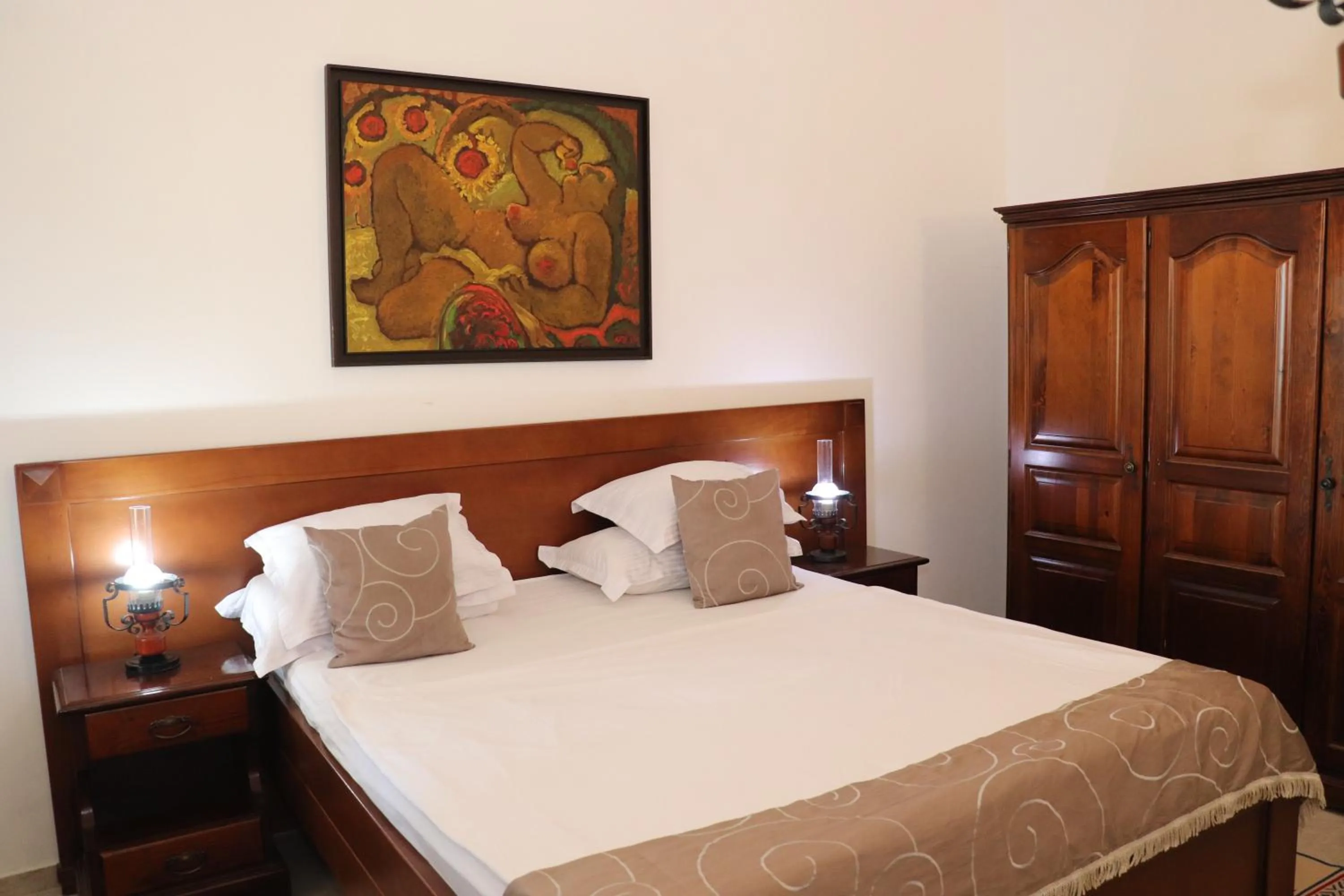 Bed in Hotel Palata Venezia