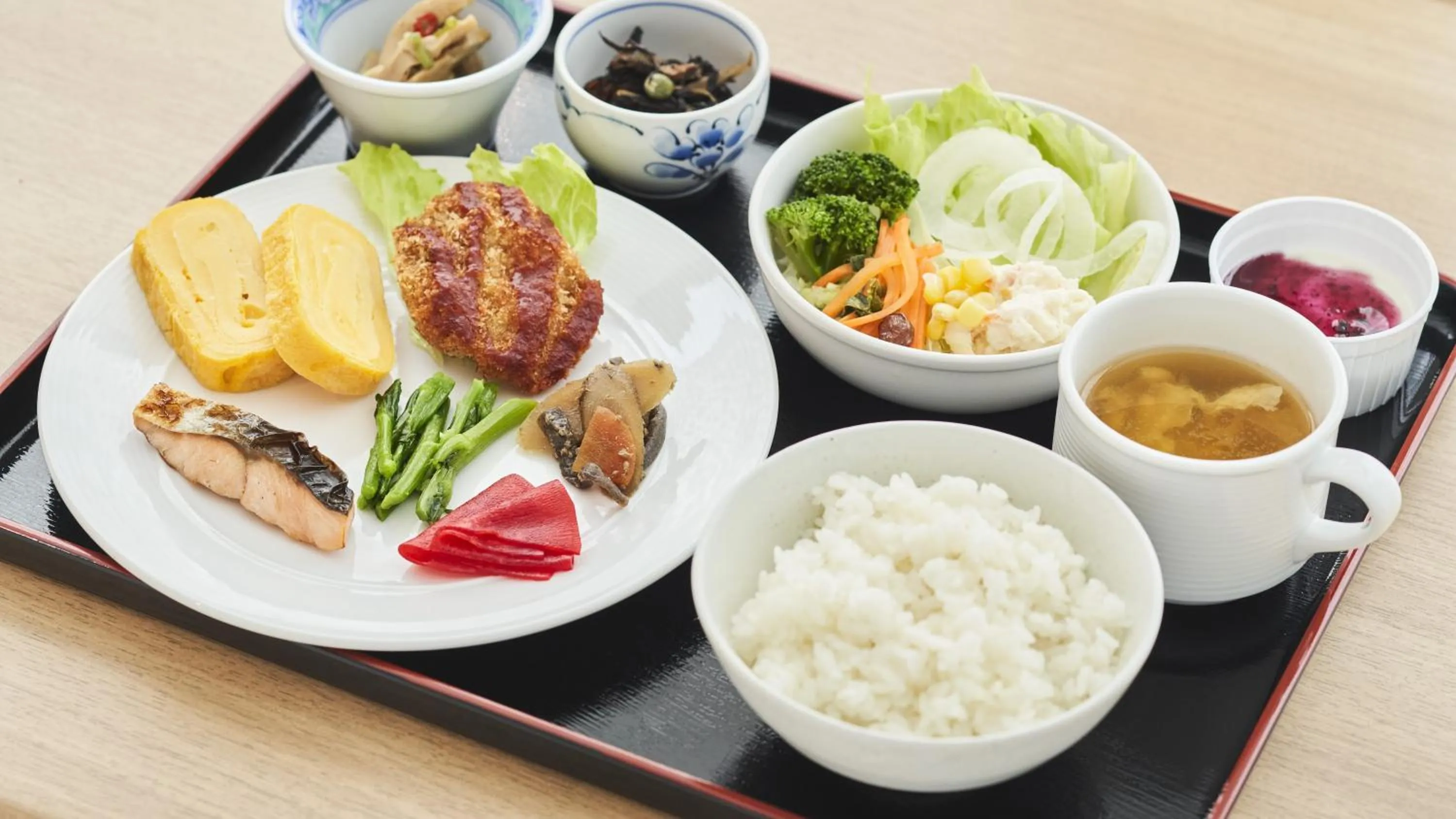 Breakfast in Hotel Paco Obihiro Ekimae