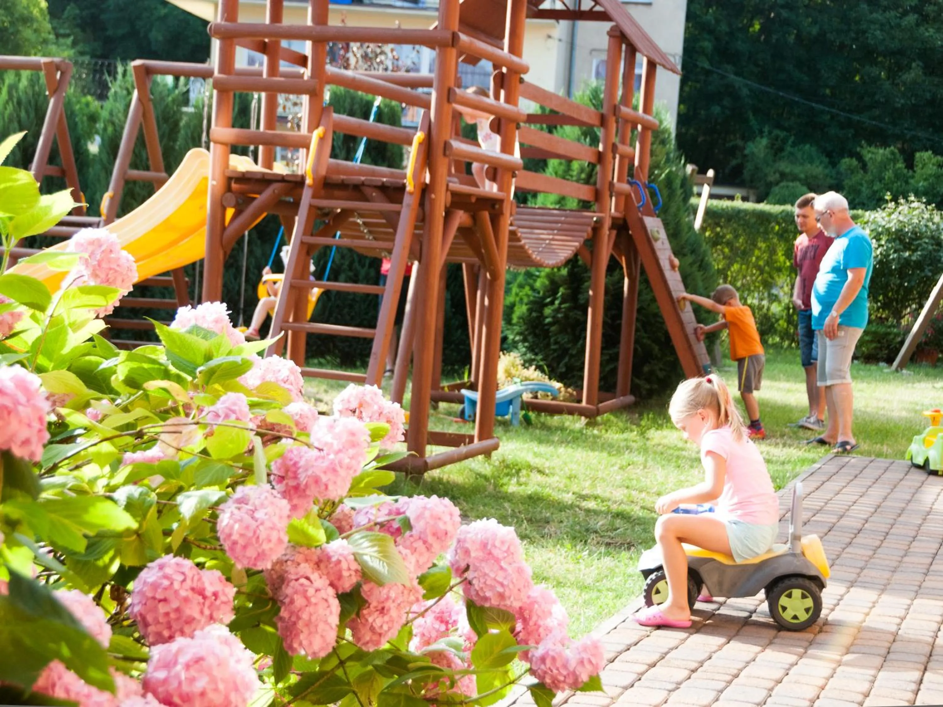 Children play ground in Słoneczny Dwór