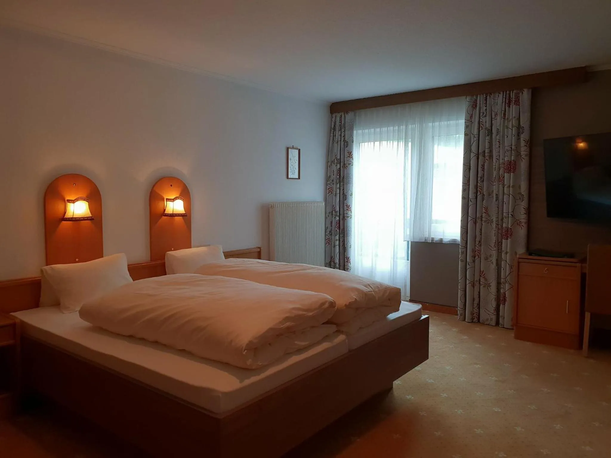 Bed in Hotel Grieserhof