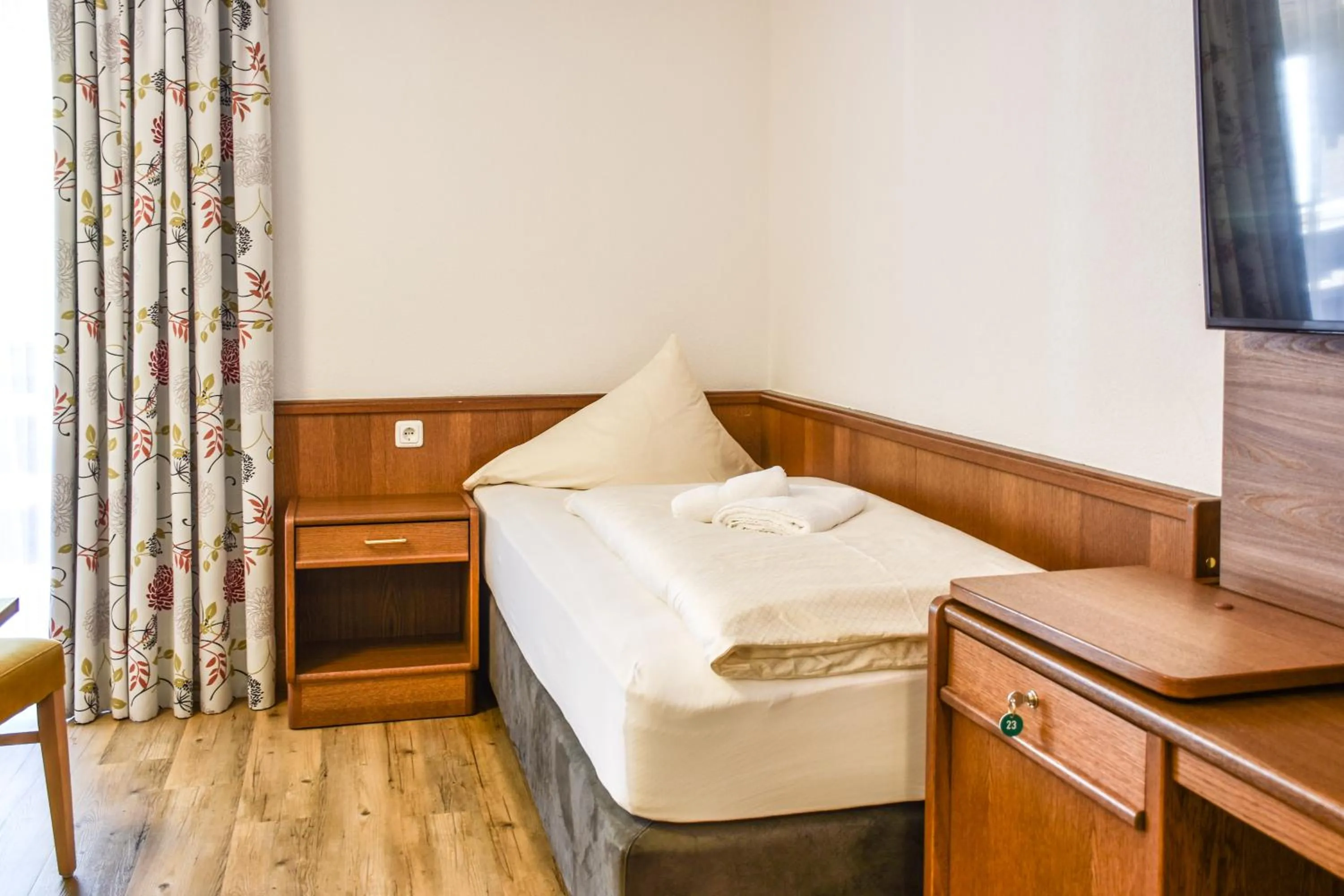 Bed in Hotel Grieserhof