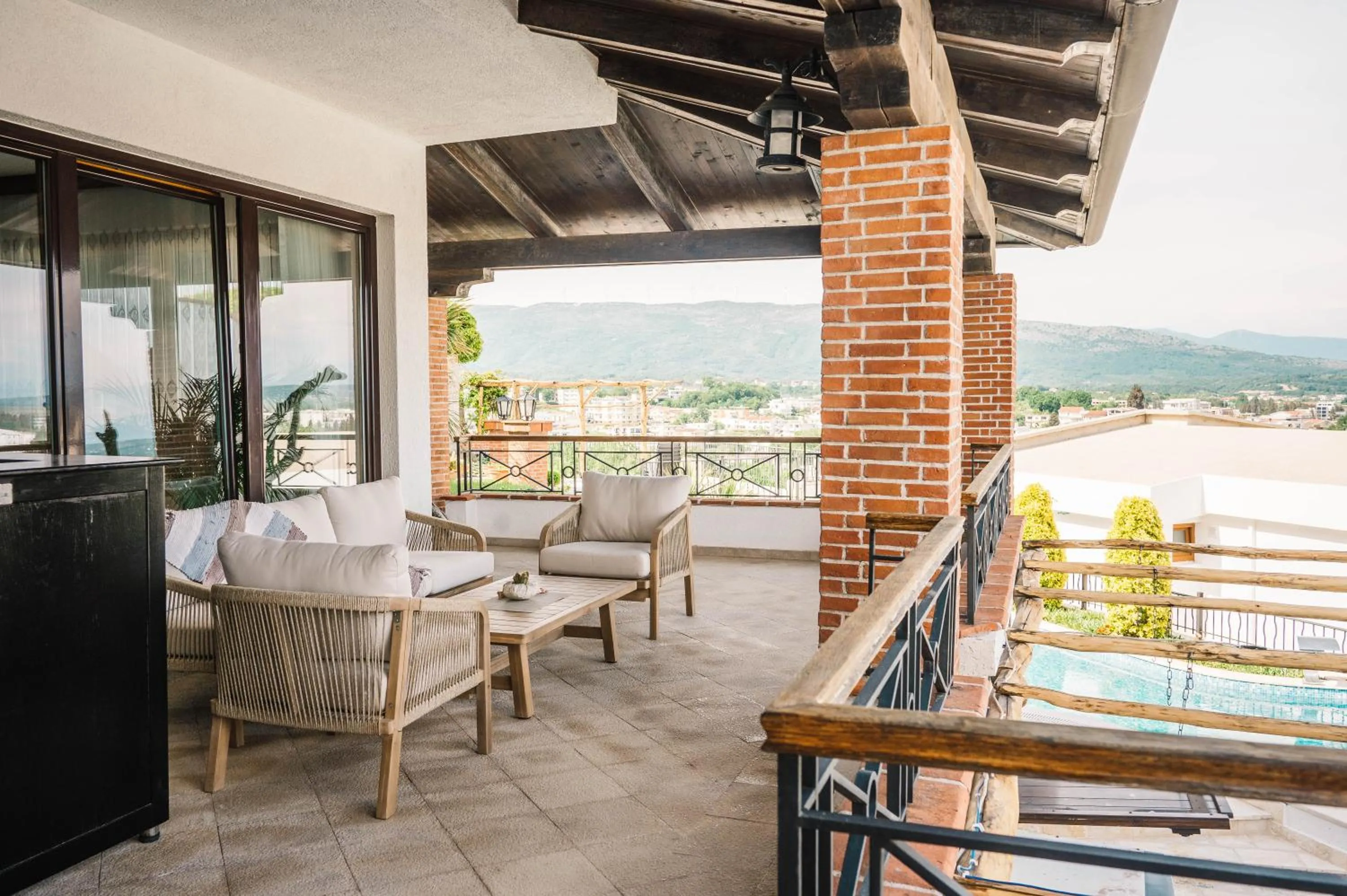 Patio in Apartments Bazar