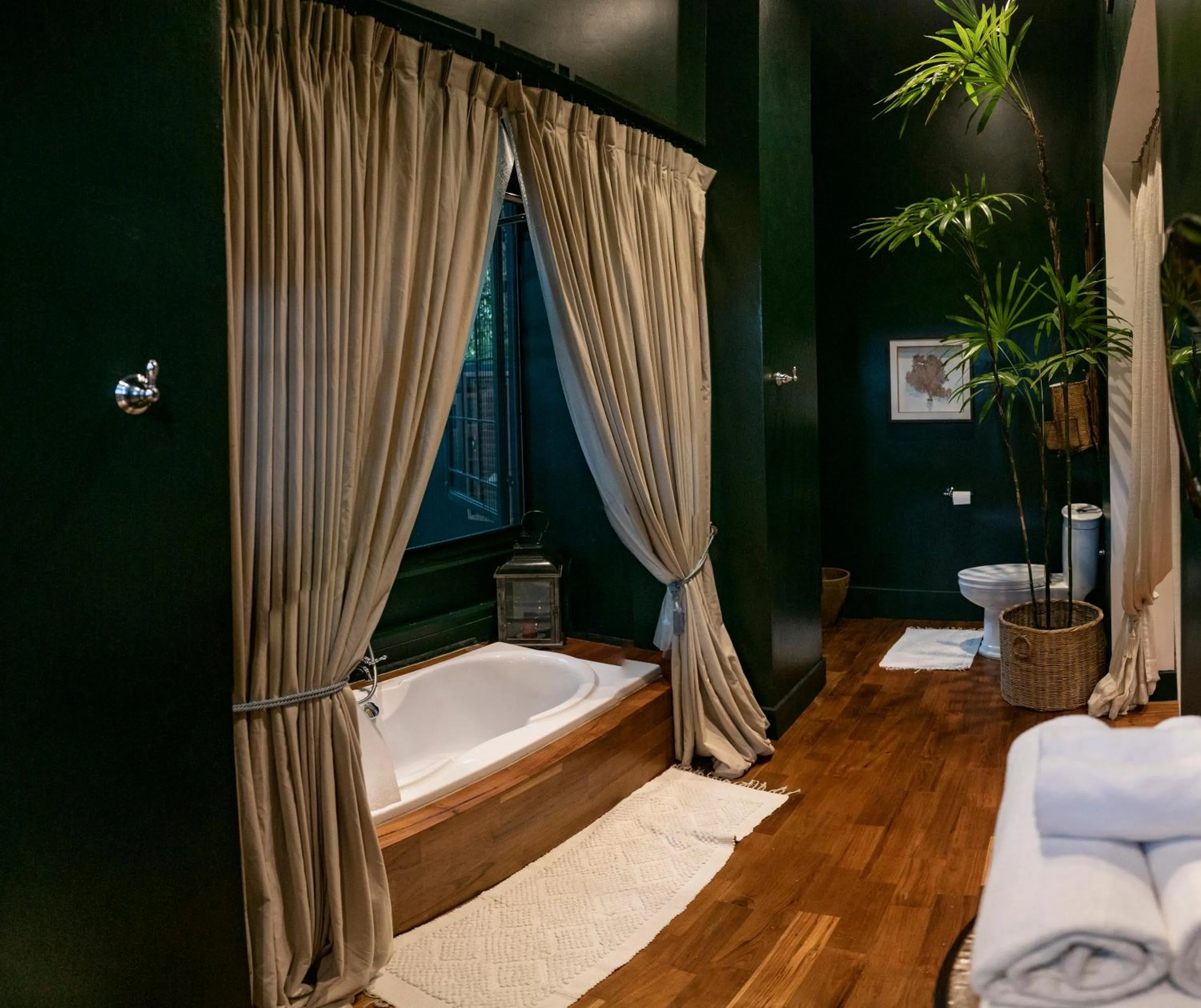 Bathroom, Bed in Chandra Residence