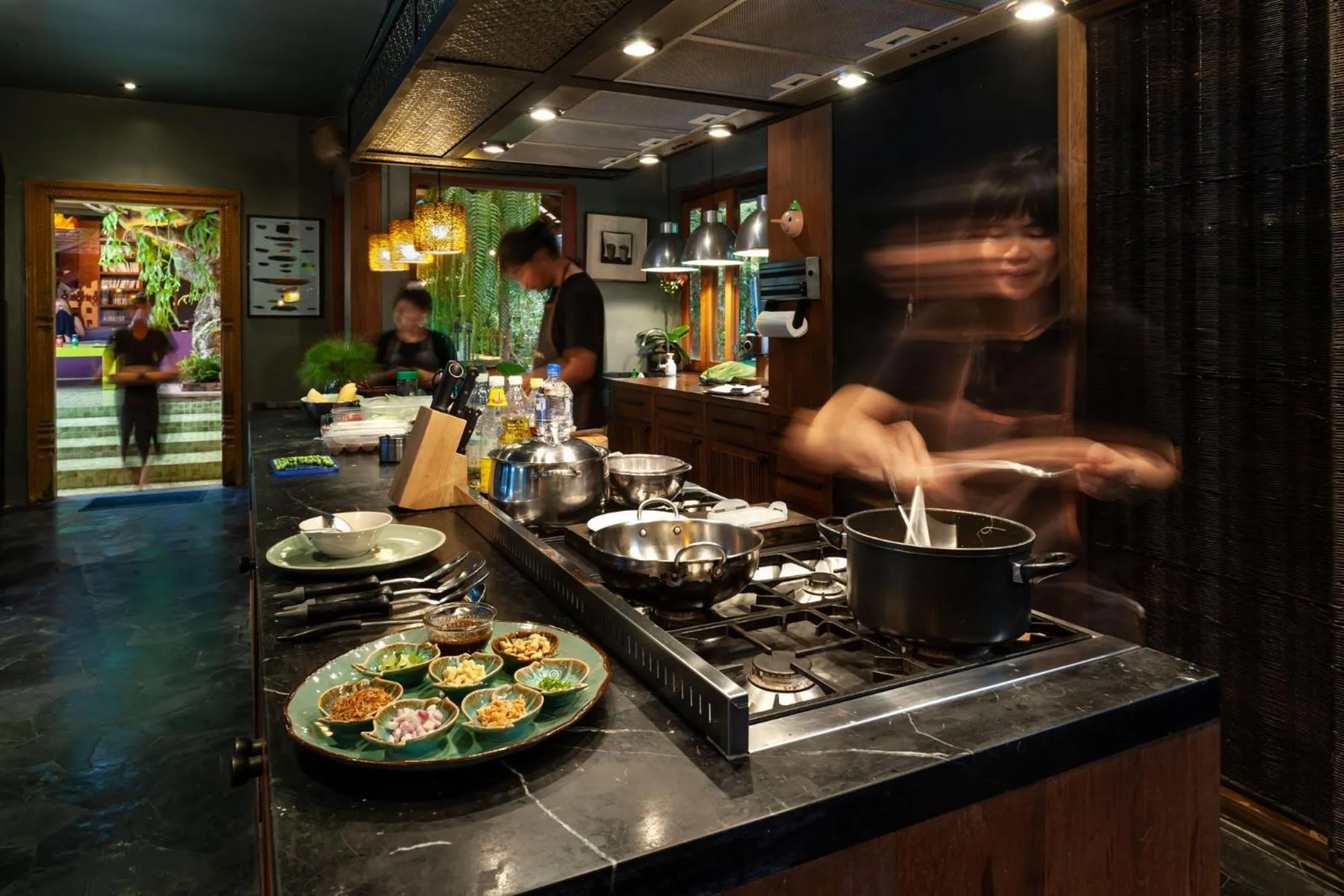 Dinner in Chandra Residence